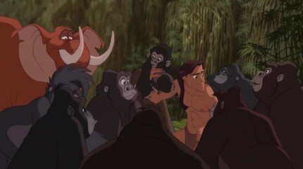 Tarzan and family