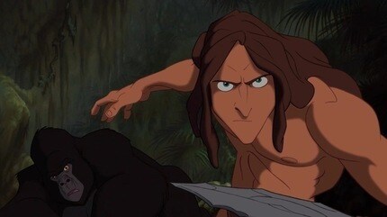 Tarzan with Spear