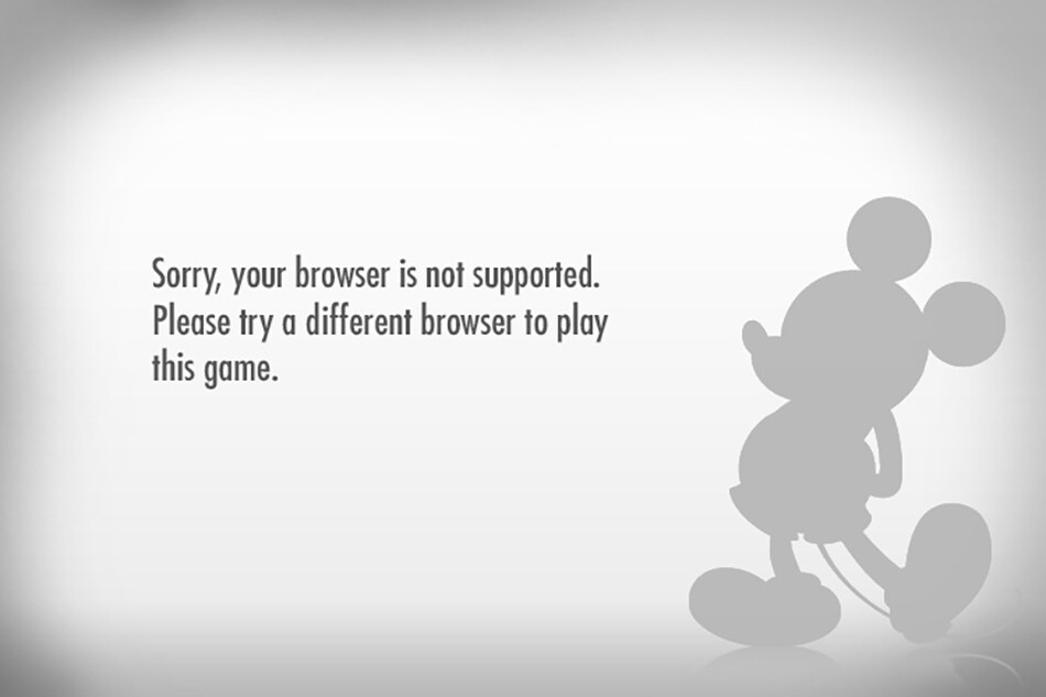 Try a different browser