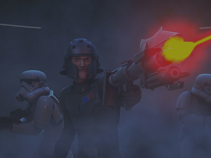 Quote - Agent Kallus - “If you won’t talk, then my troopers will become a firing squad.”