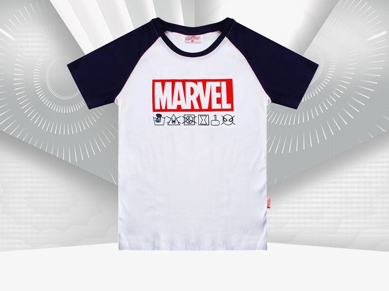 Marvel Flash Logo T-Shirt - Marvel Official