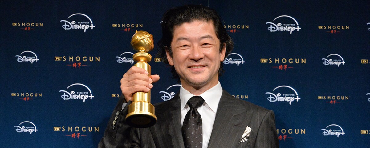 SHOGUN 将軍』GG賞受賞の浅野忠信が凱旋会見！受賞の喜び＆作品への