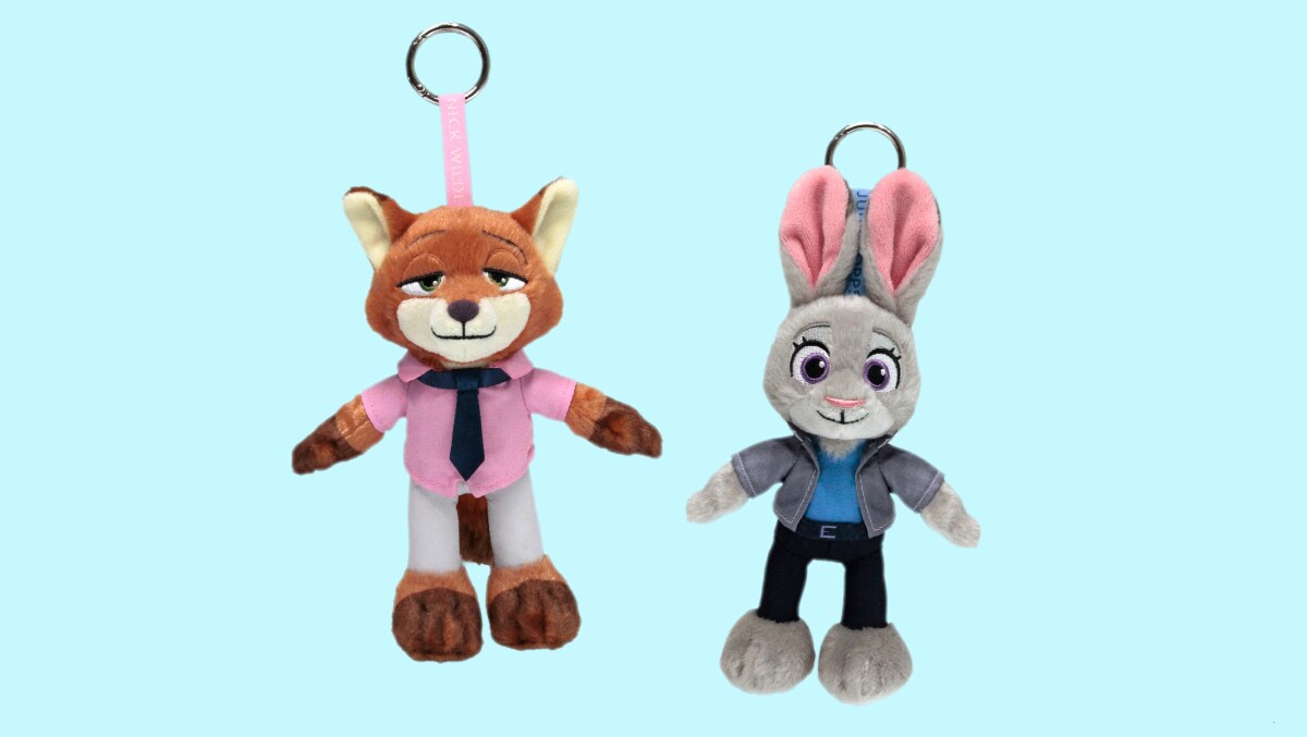 ロゴラインぬいぐるみマスコット/ニック・ジュディ