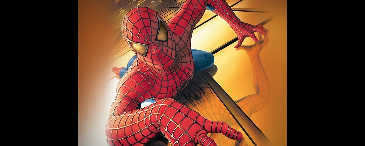 希少/2004年当時物】MARVELスパイダーマン 公式ネクタイ アメコミ 赤