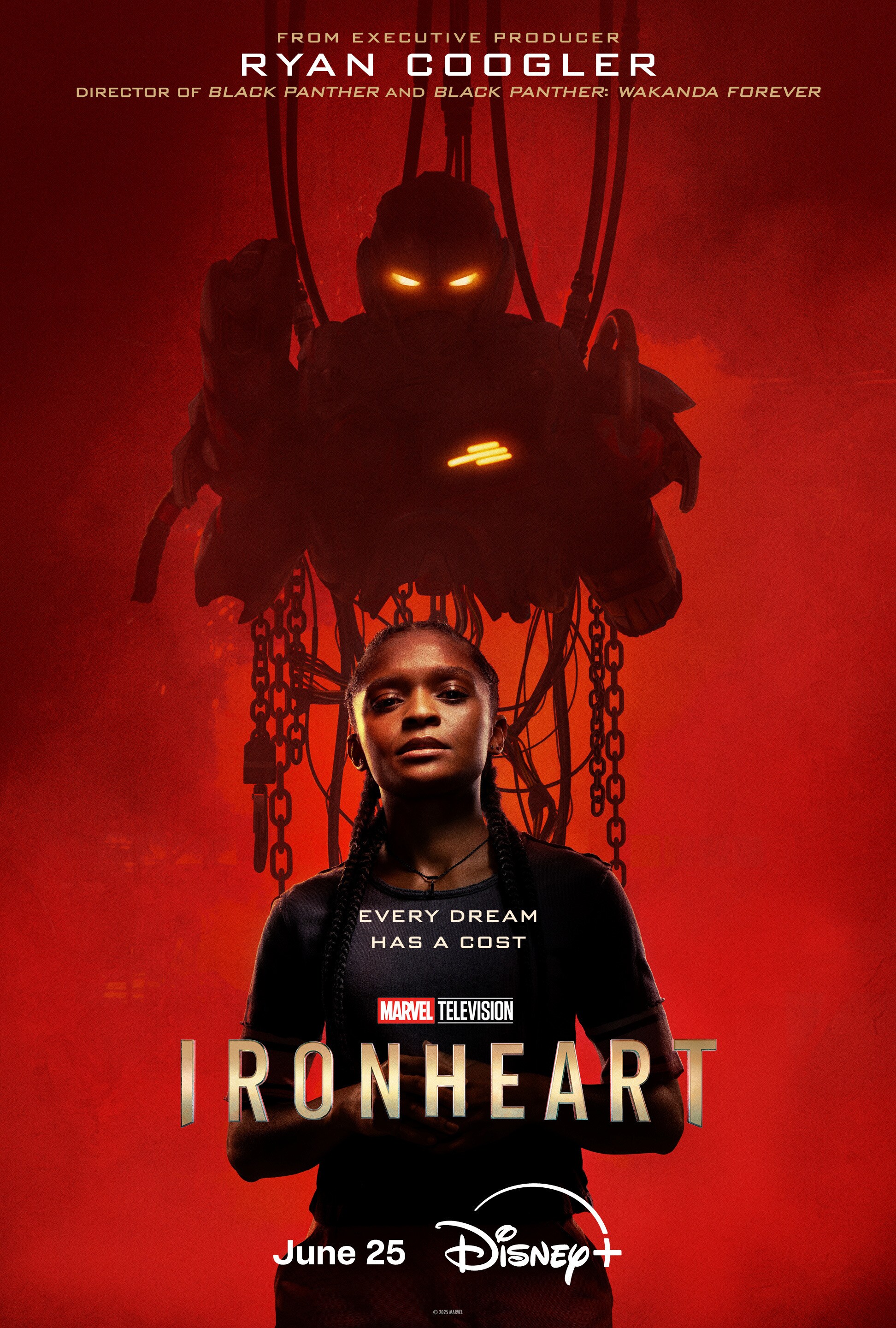 Ironheart UK Poster with Dominique Thorne as Riri Williams