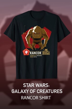 Star Wars Galaxy of Creatures Rancor Reptile T-Shirt
