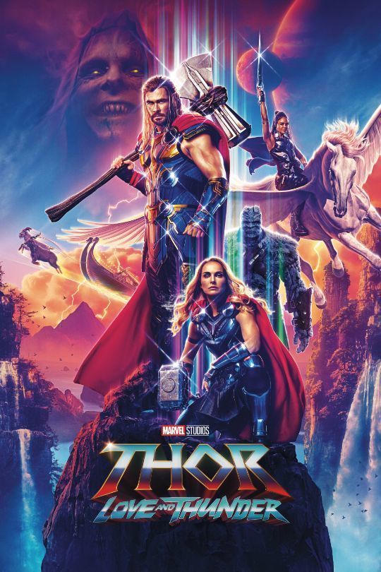 Thor: Love & Thunder (2022) official poster.