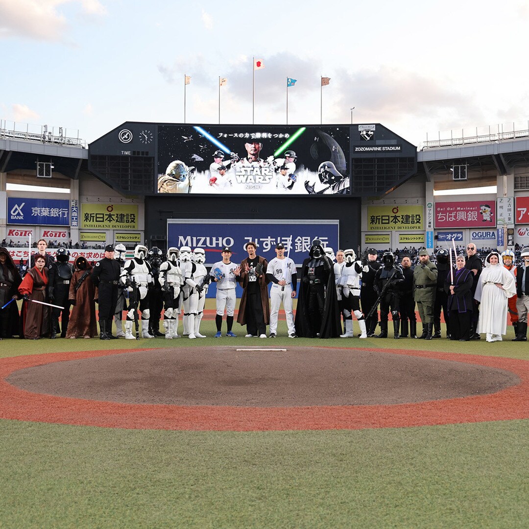 ZOZOマリンスタジアムがスター・ウォーズに染まる！千葉ロッテ