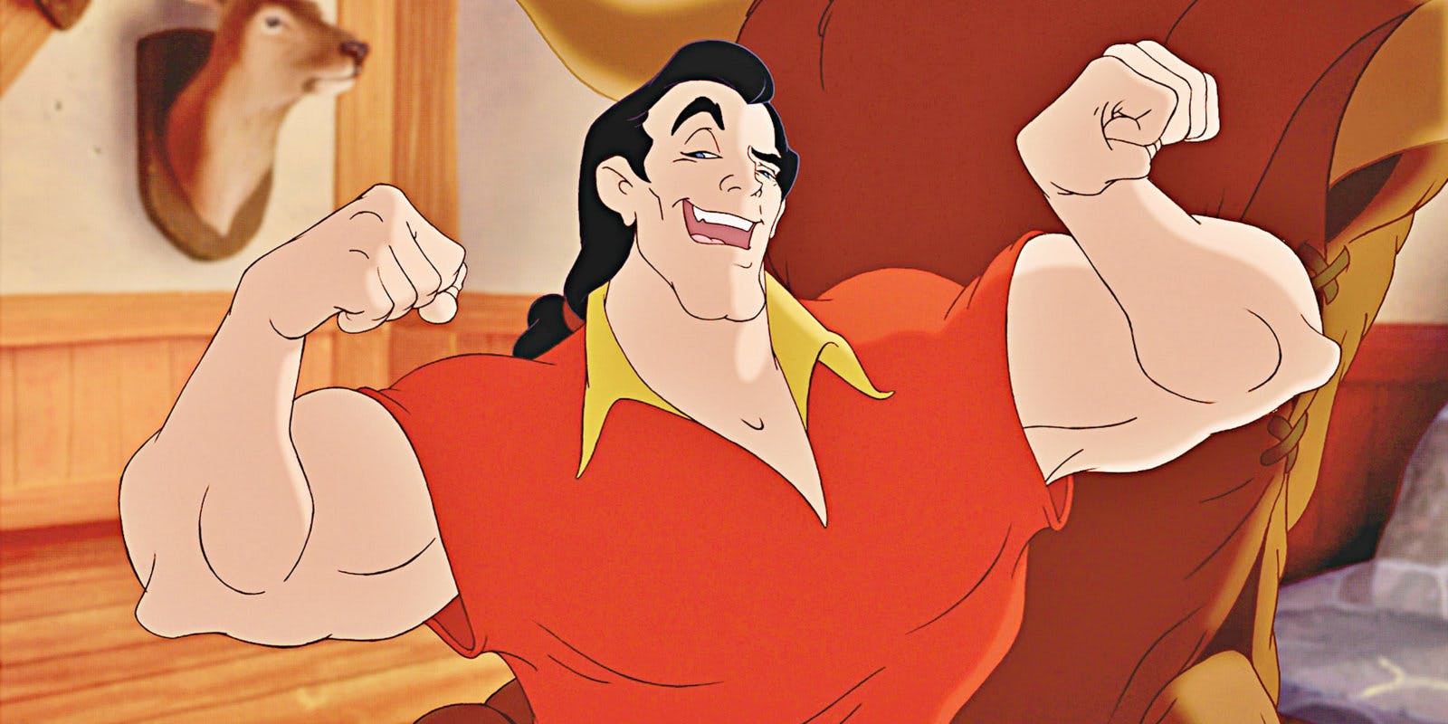 Gaston foi o primeiro vilão homem