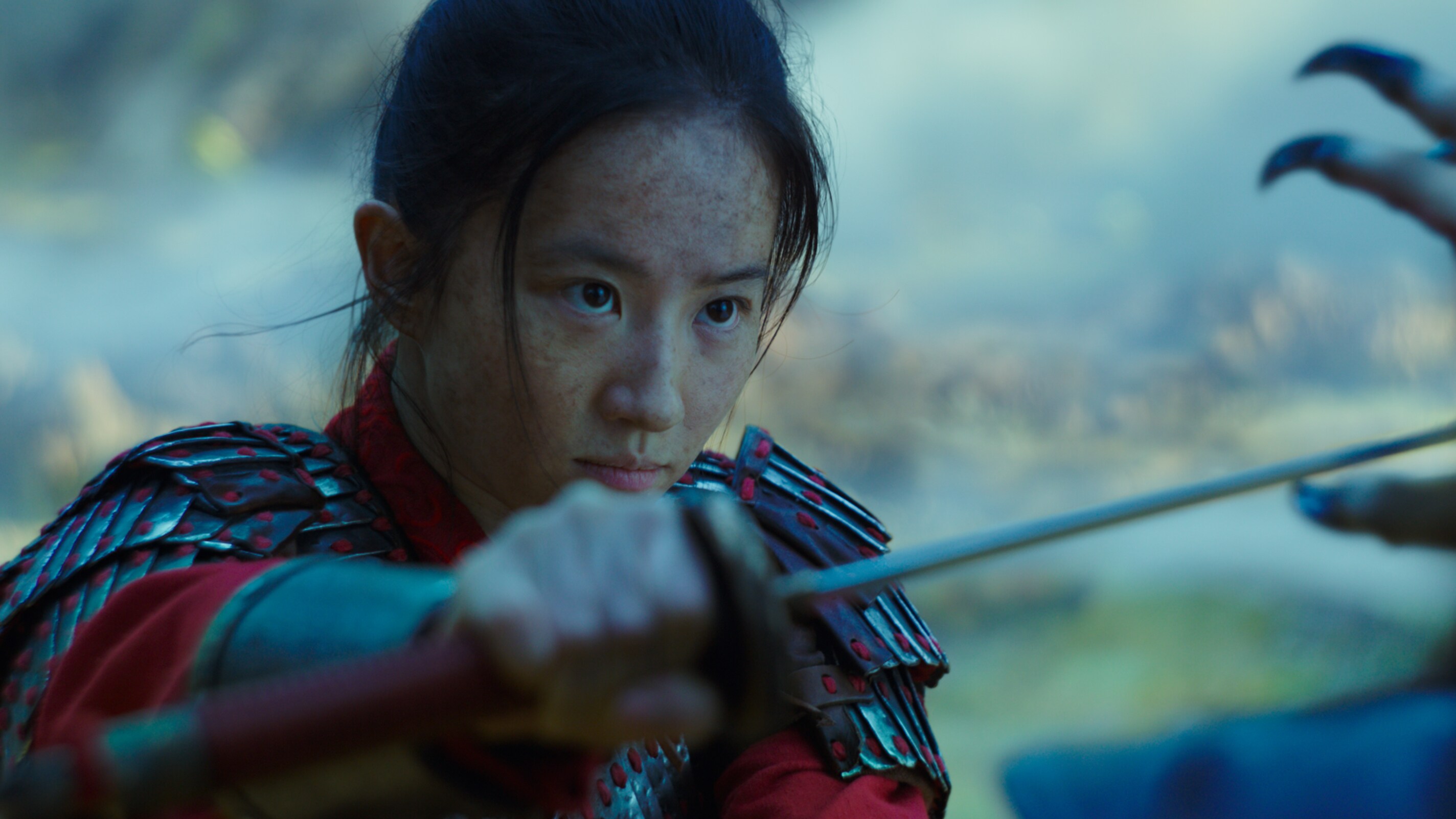 Disney's MULAN  Mulan (Yifei Liu)  Photo: Film Frame  © 2019 Disney Enterprises, Inc. All Rights Reserved.