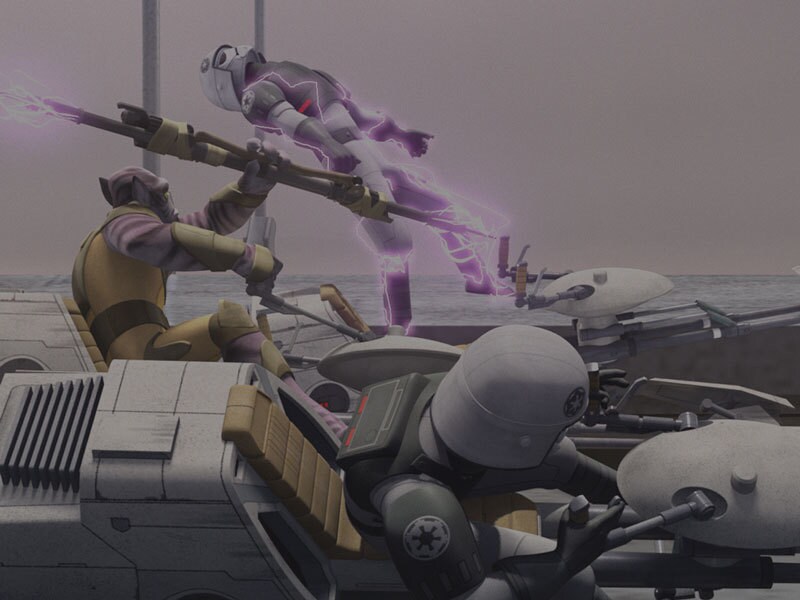 Quote - Zeb Orrelios - “It’s just something about the feel of their helmets on my fists.”