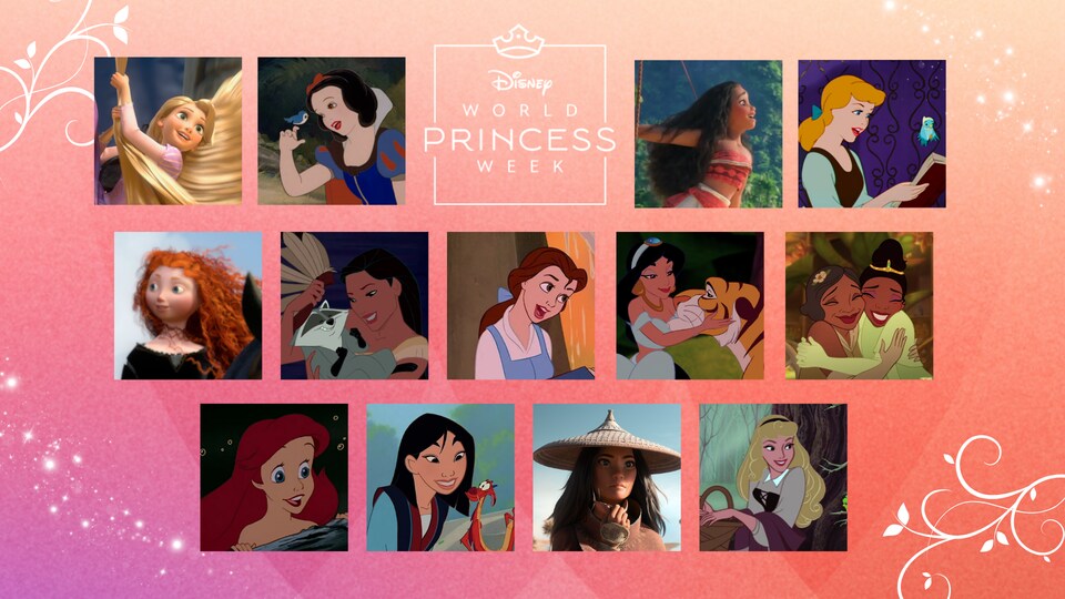 ディズニープリンセスの物語を 様々な方法で楽しむ1週間！8月24日～30