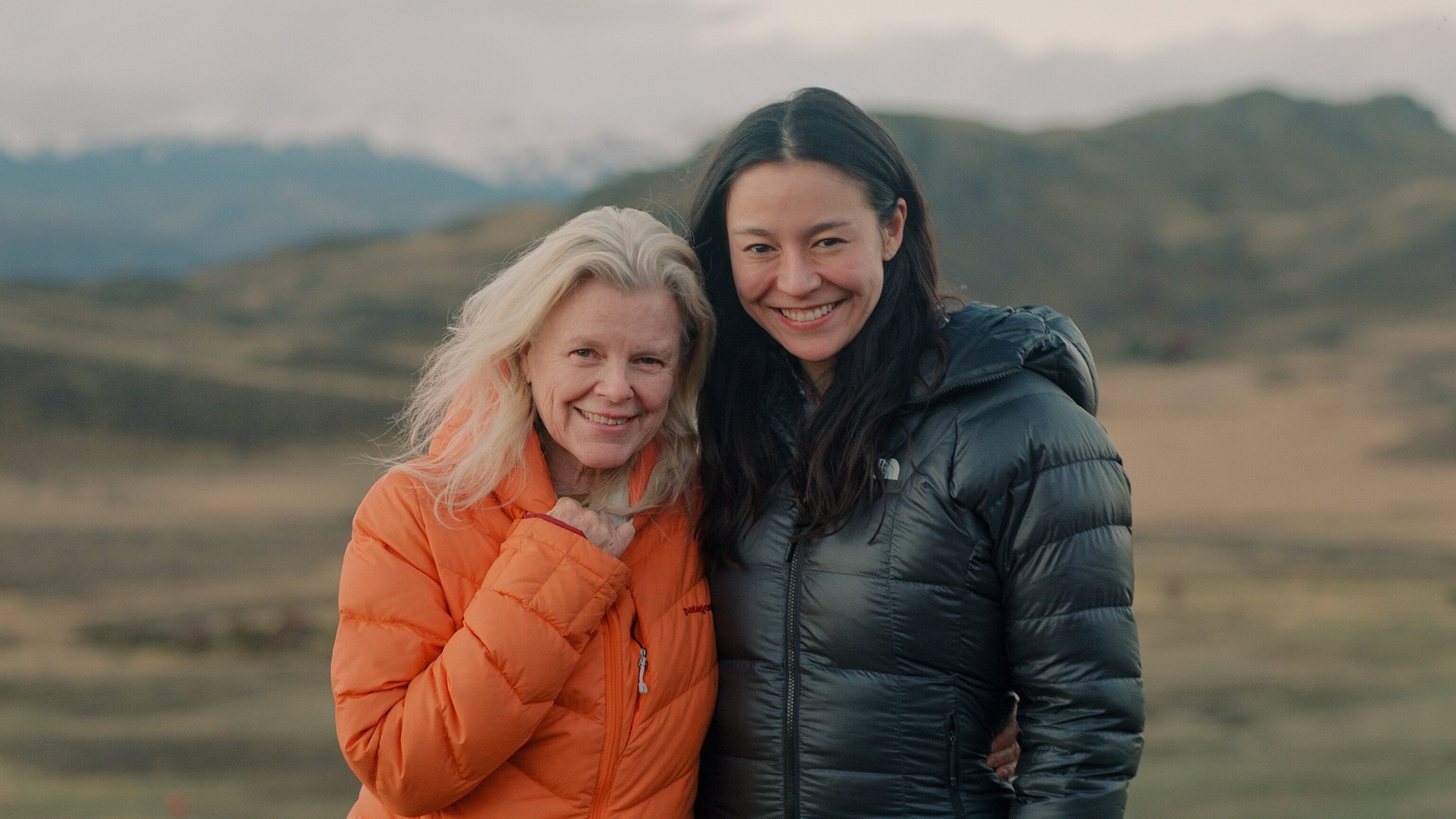 Kris Tompkins, left, and Chai Vasarhelyi. (Clair Popkin/National Geographic Documentary Films)