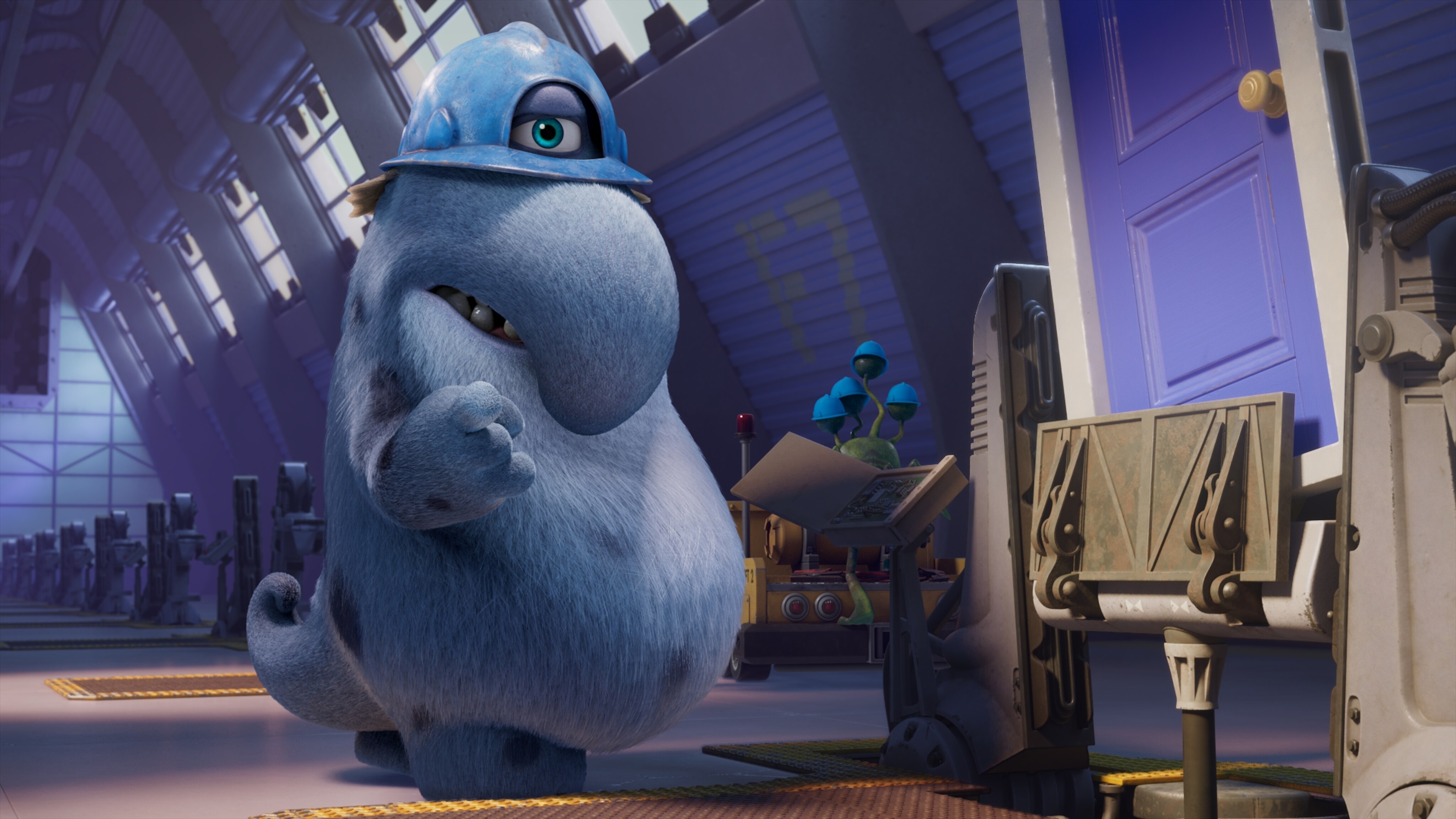 MONSTERS AT WORK - "Meet Mift" - When Tylor is initiated into MIFT during a bizarre ritual, he wants nothing more than to get away from his odd coworkers. But when an emergency strikes Monsters, Inc., MIFT kicks into action and Tylor develops a hint of respect for the misfit team. (Disney) FRITZ