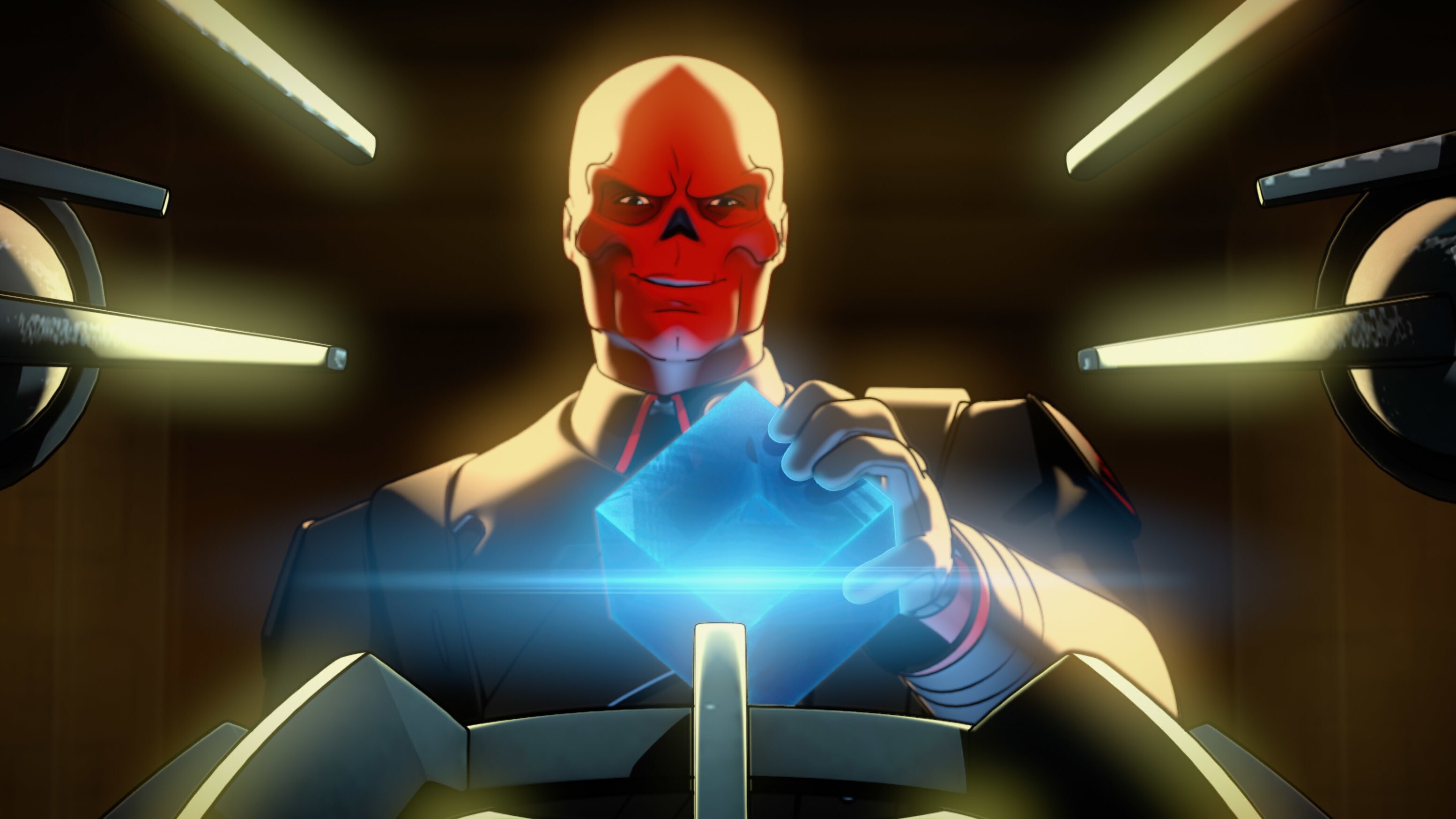 Red Skull in Marvel Studios' WHAT IF…? exclusively on Disney+. ©Marvel Studios 2021. All Rights Reserved.