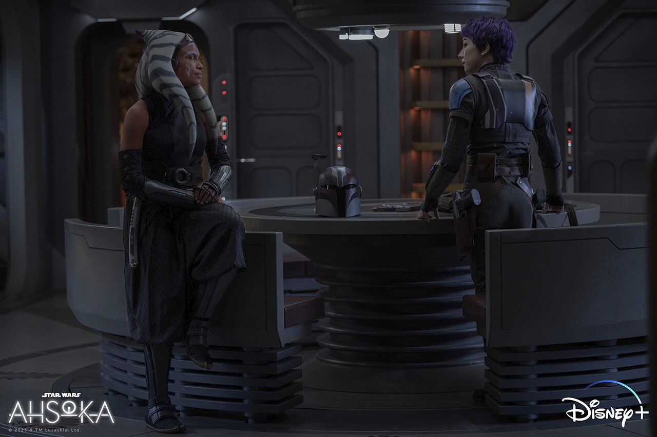 Ahsoka and Sabine talk