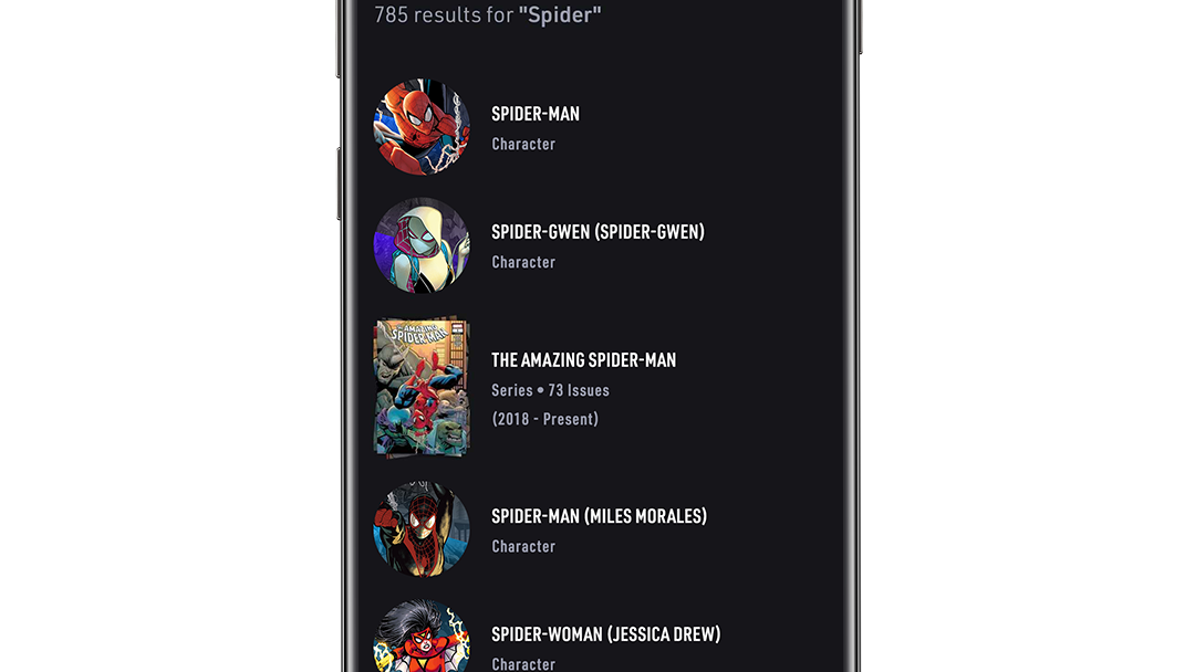 Search Spider App Screen Image