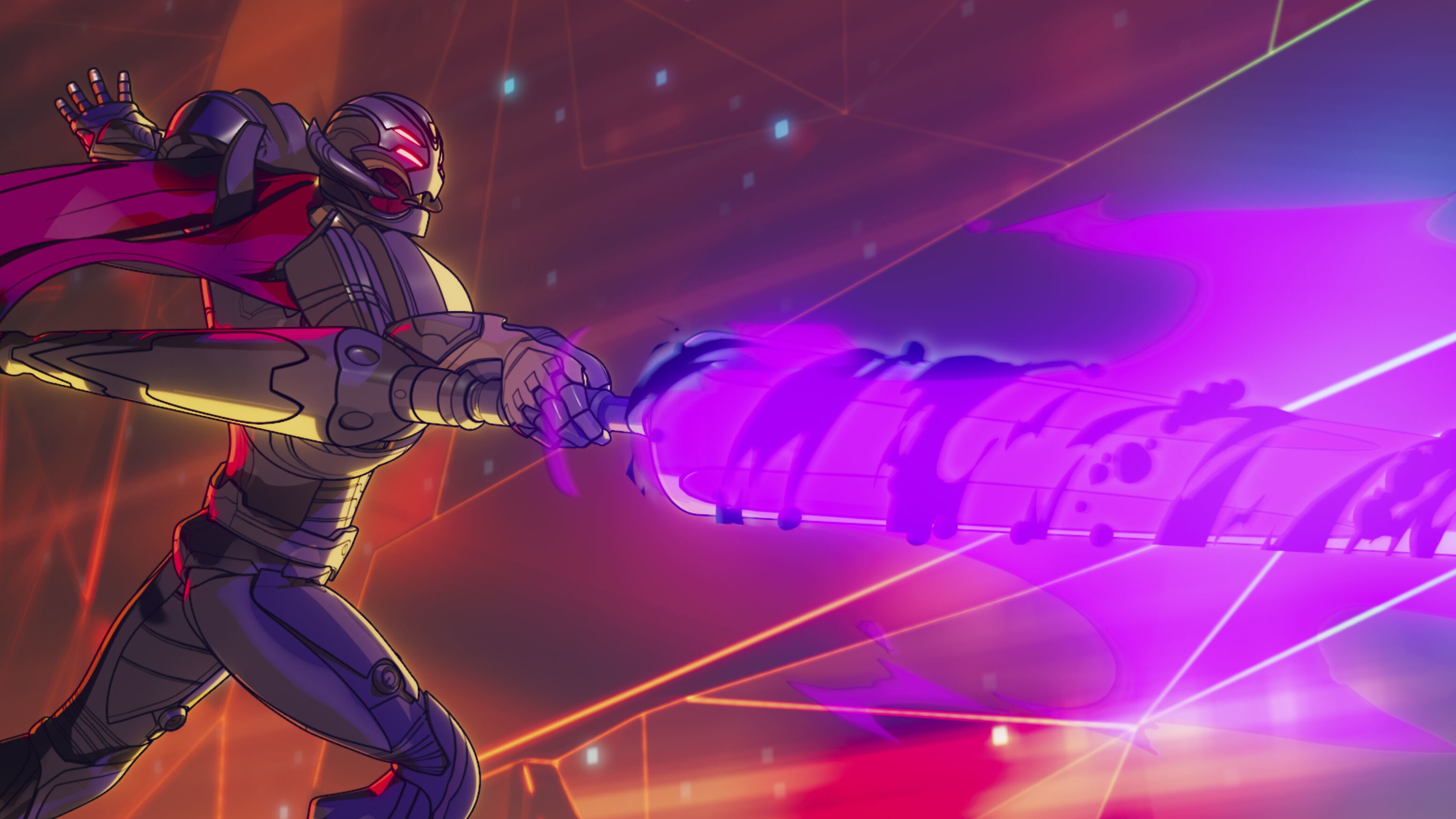 Infinity Ultron in Marvel Studios' WHAT IF...? exclusively on Disney+. ©Marvel Studios 2021. All Rights Reserved.