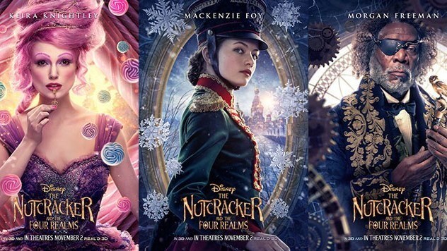9 Magnificent Character Posters From The Nutcracker and the Four Realms