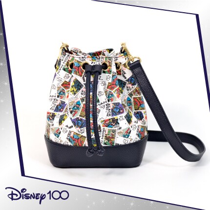 MARVELキャラクター 巾着バッグ Disney100 Anniversary Design|ディズニー100周年記念グッズ