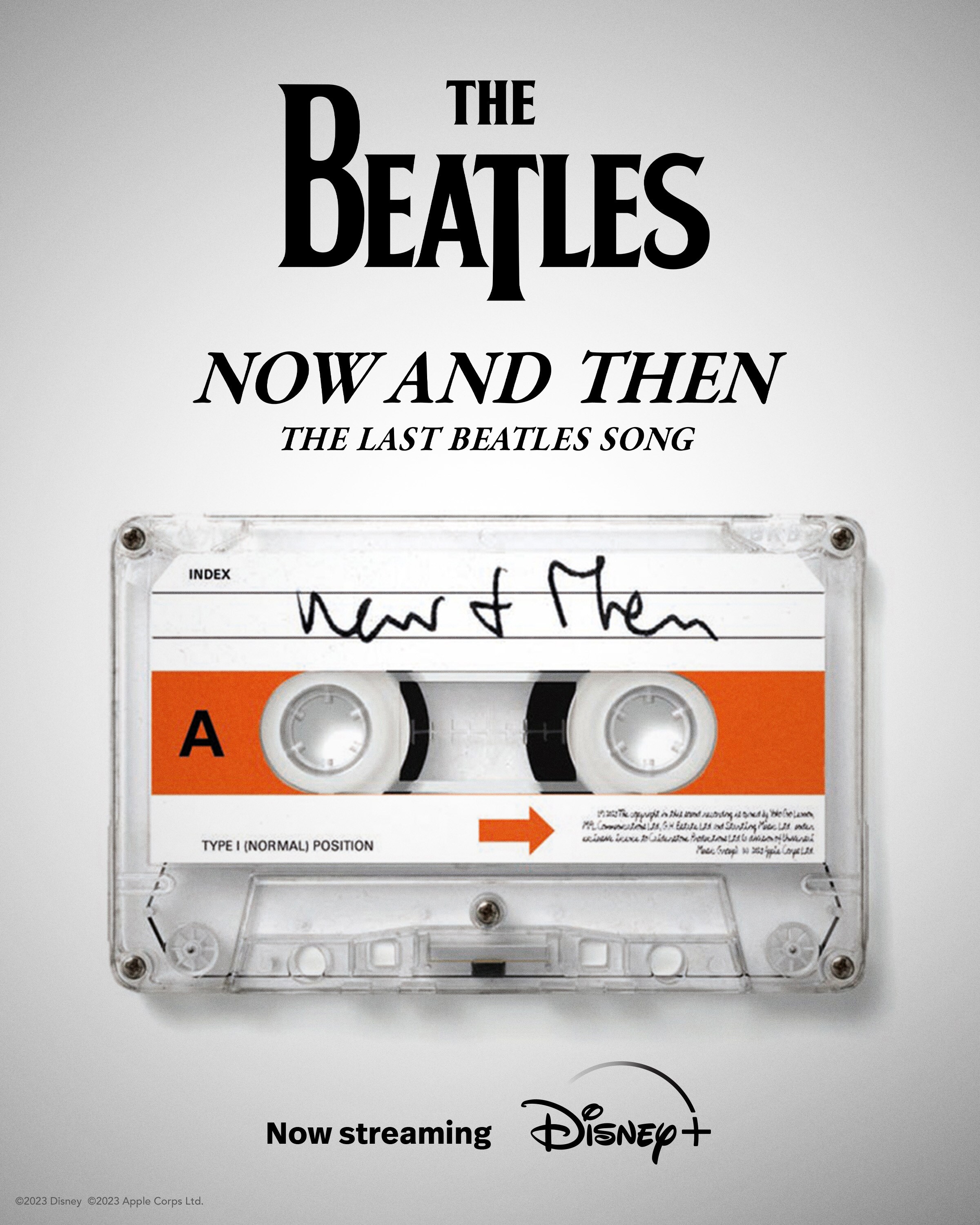 カセットThe Beatles ビートルズ Now And Then cassette