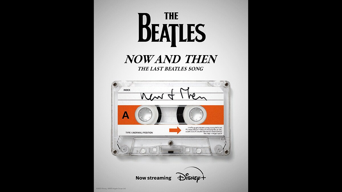THE BEATLES now and then カセットテープ　ビートルズレノン