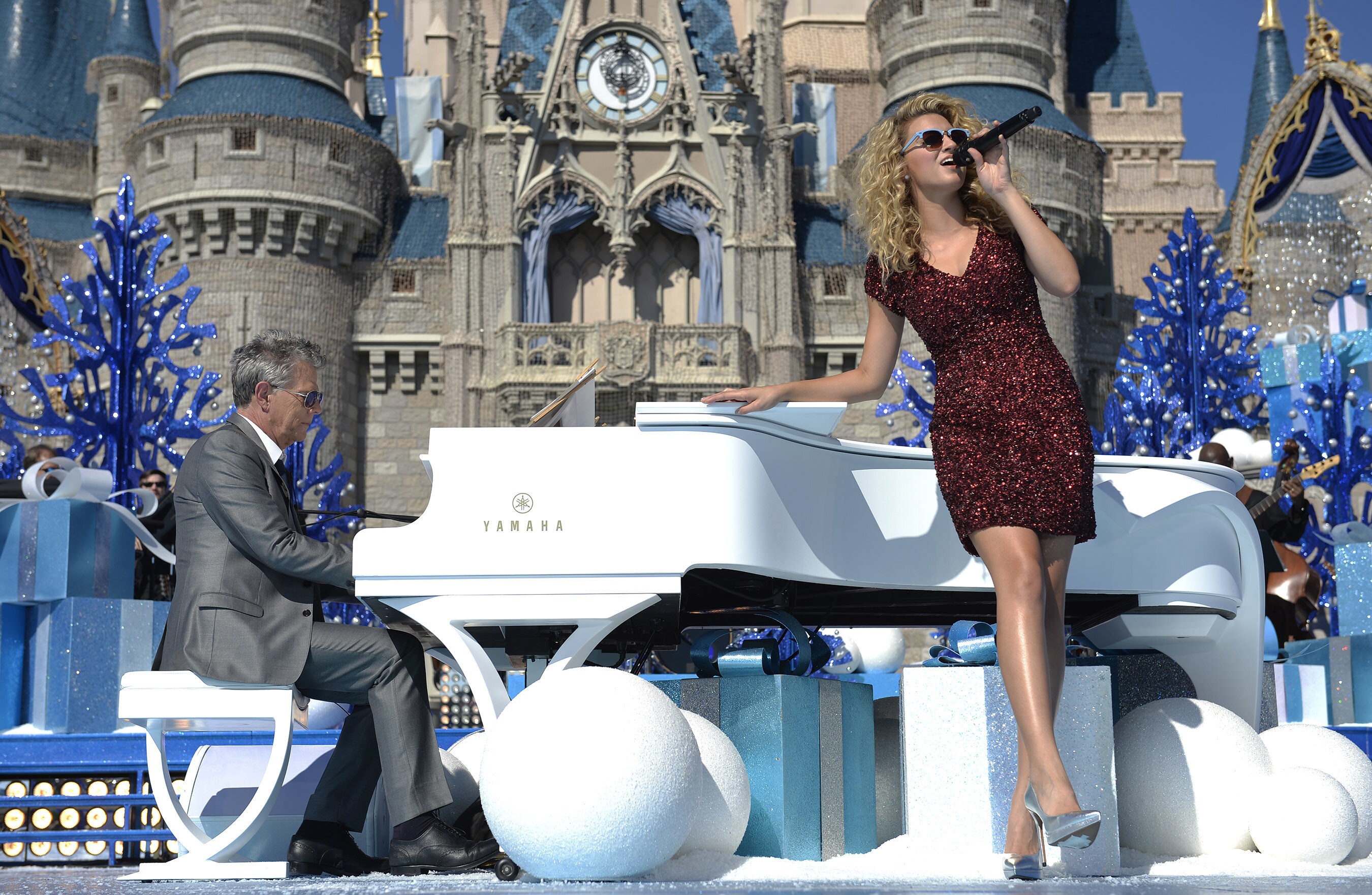Tori Kelly performs Nov. 11, 2015 during the taping of the 'Disney Parks Unforgettable Christmas ...