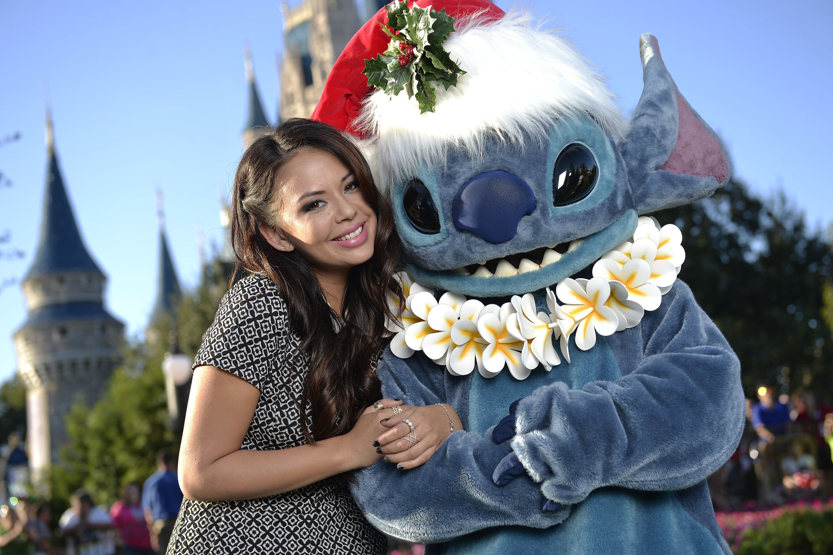 Actress Janel Parrish, one of the stars of "Pretty Little Liars" on ABC Family (soon to be Freefo...
