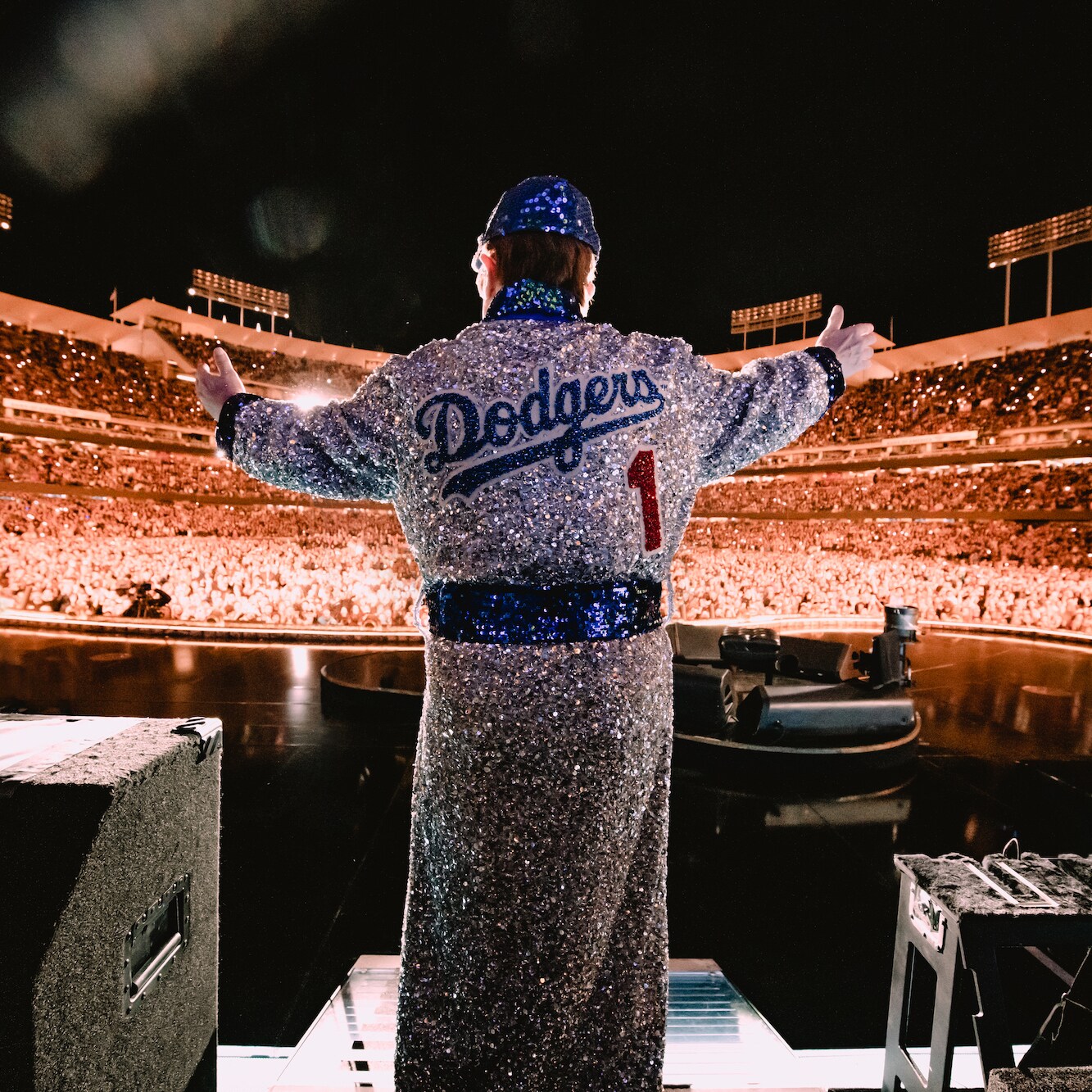 DISNEY+ RELEASES KEY ART FOR “ELTON JOHN LIVE: FAREWELL FROM DODGER STADIUM”