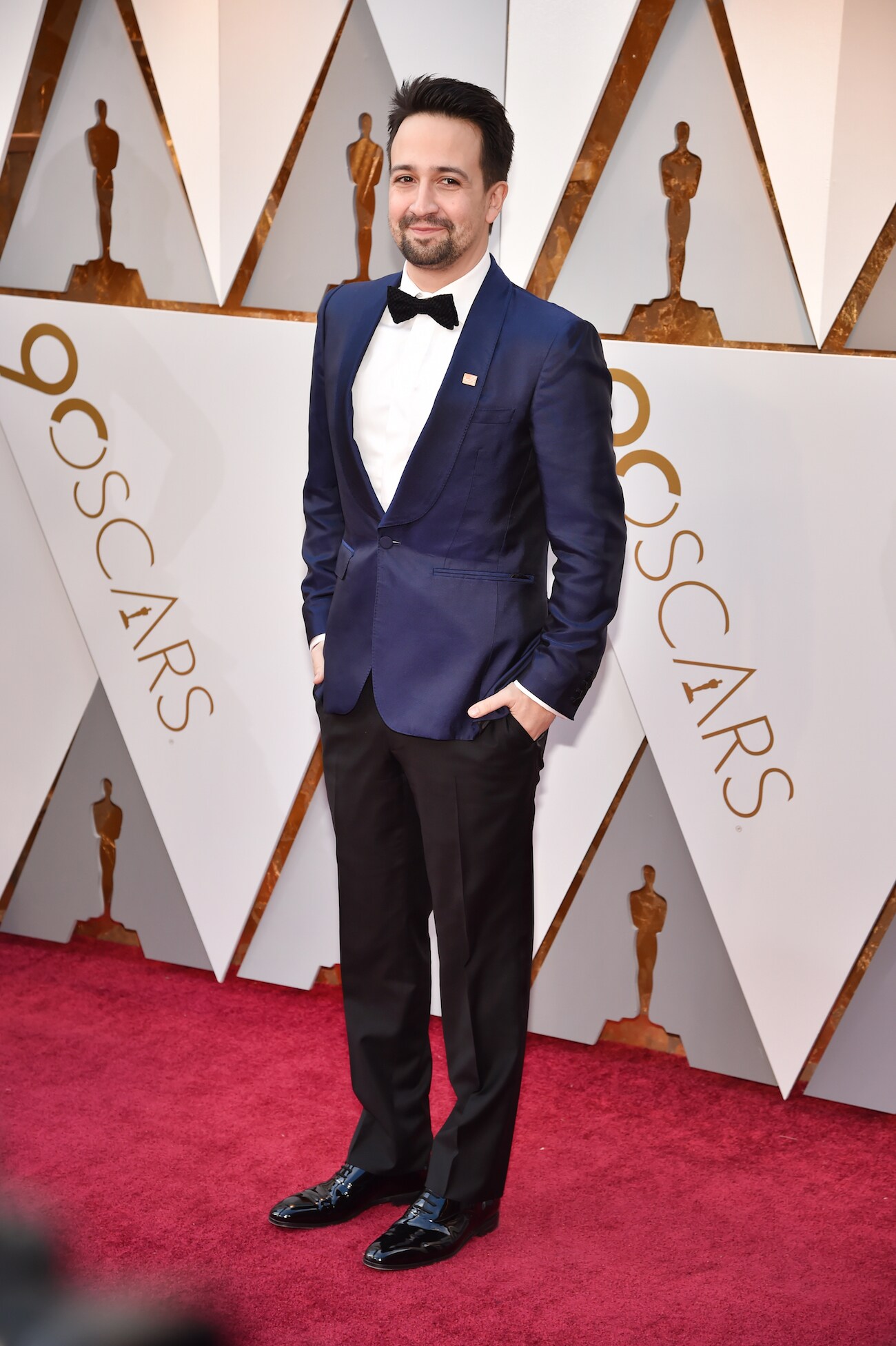 Lin-Manuel Miranda on the red carpet