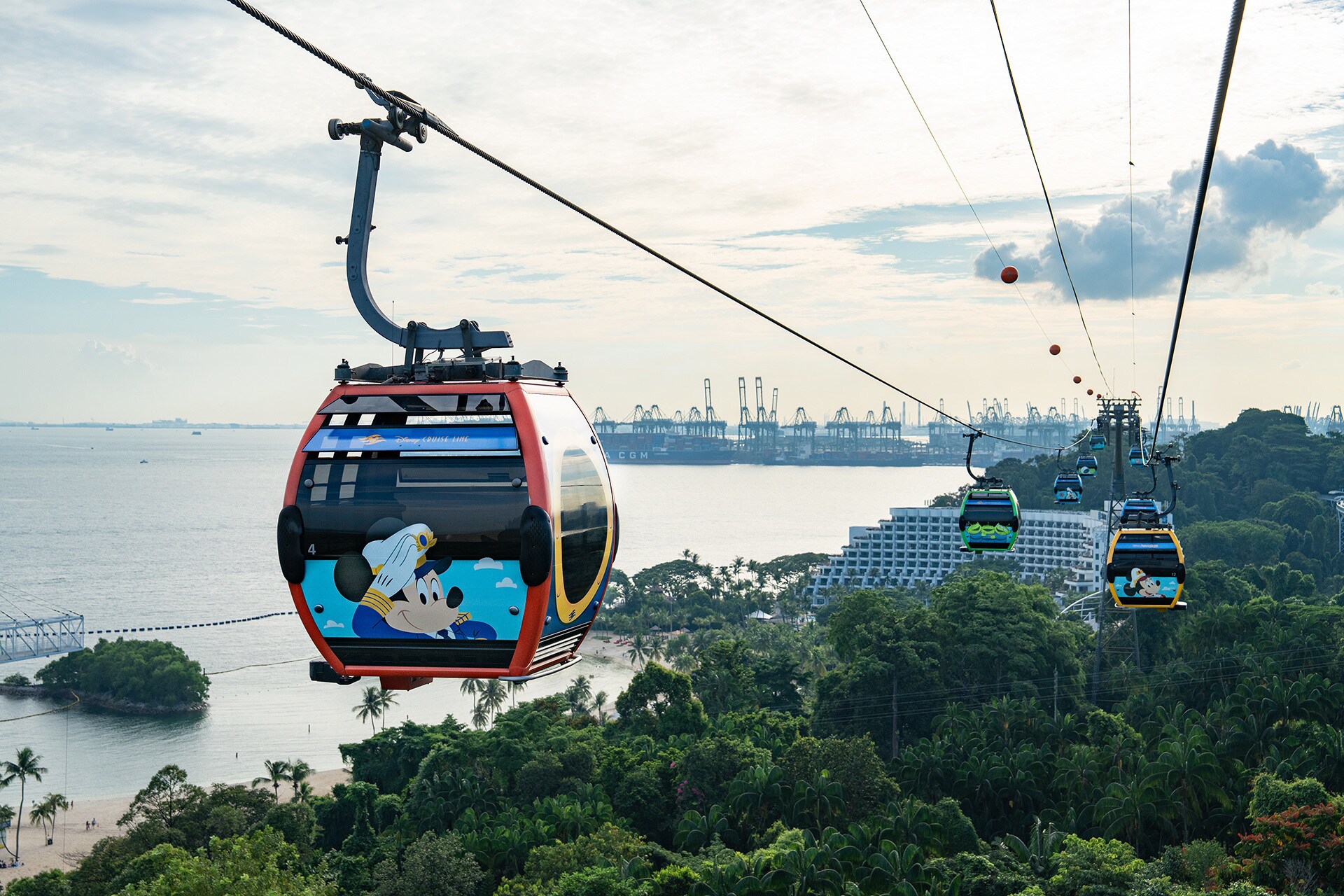 Hop Aboard Disney Cruise Line inspired Cable Cars