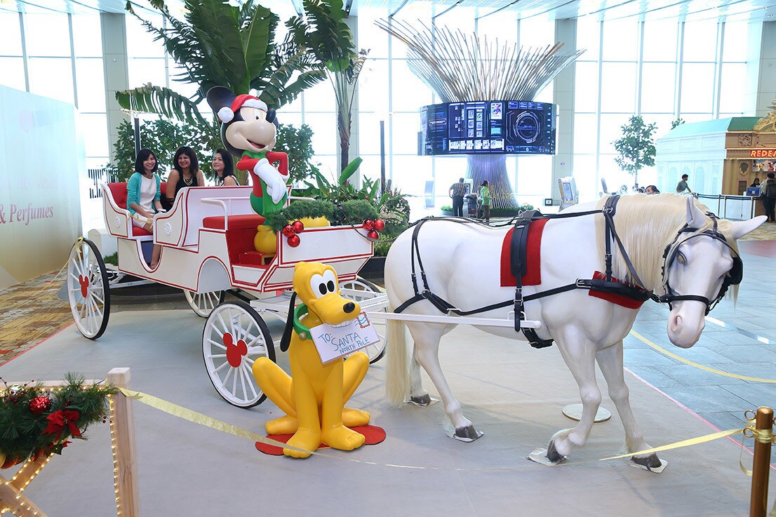 Changi Airport Media+ Christmas Campaign Disney Media+ Singapore