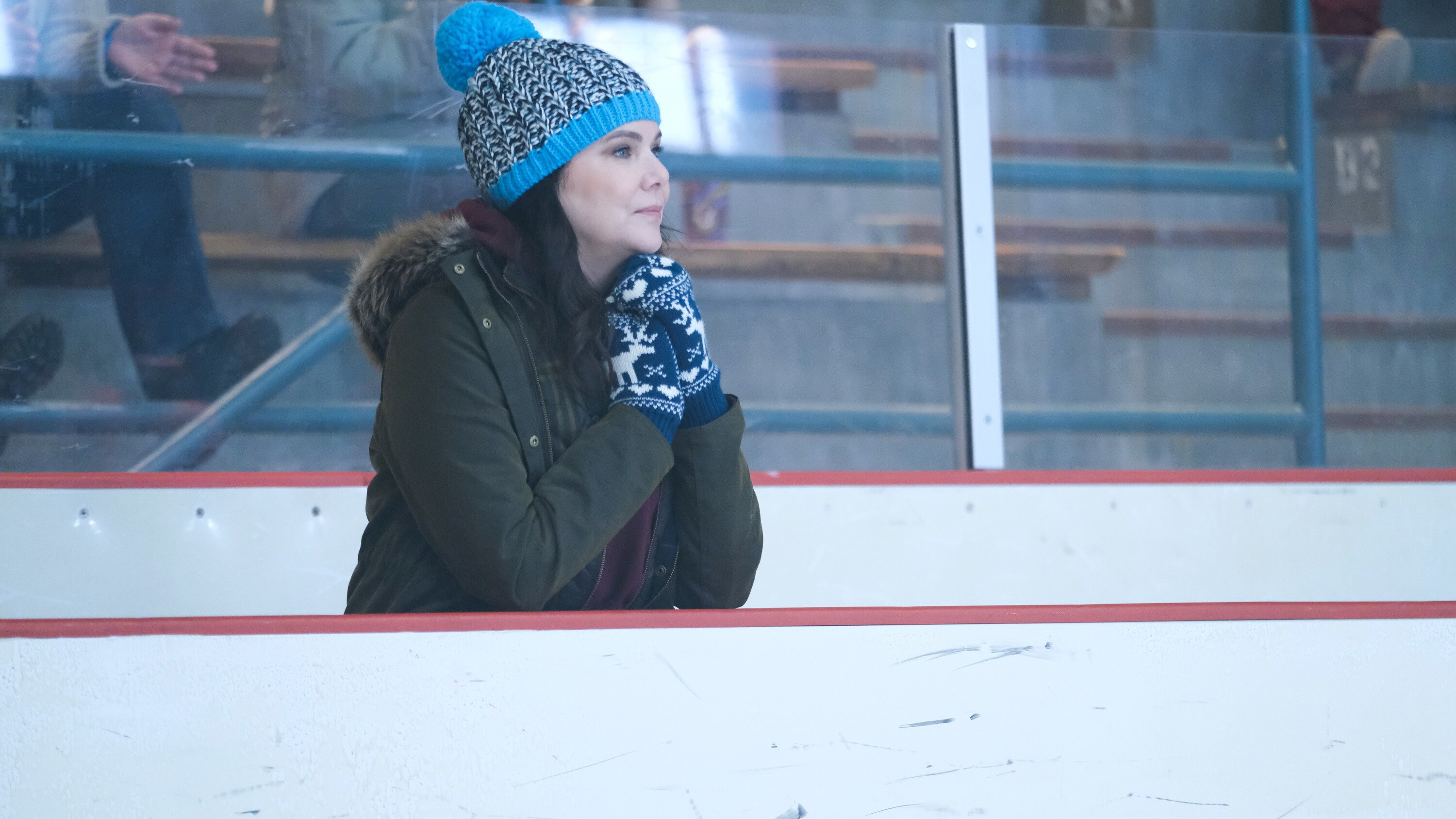 THE MIGHTY DUCKS: GAME CHANGERS - "Dusters" - Evan is skeptical of Alex’s unique approach to coaching, as the team gets ready for its first game. (Disney/Liane Hentscher) LAUREN GRAHAM