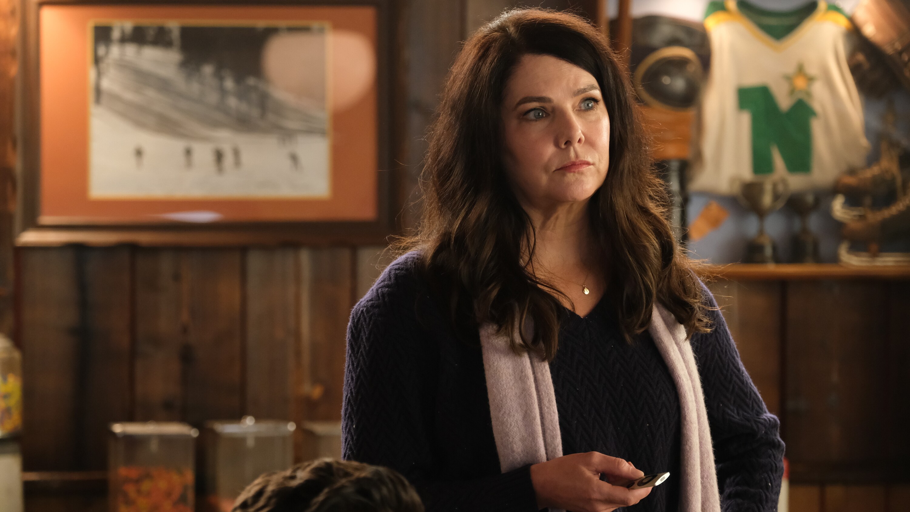 THE MIGHTY DUCKS: GAME CHANGERS - "Breakaway" - Alex tries to be a real coach, Evan recruits Sofi, and the team gets unexpected help...from Bombay. (Disney/Liane Hentscher) LAUREN GRAHAM