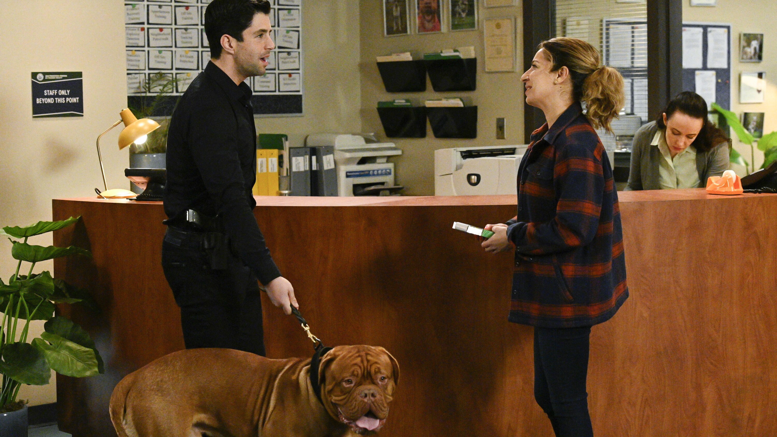 TURNER & HOOCH - "In the Line of Fur" (Disney/Farah Nosh) JOSH PECK, VANESSA LENGIES