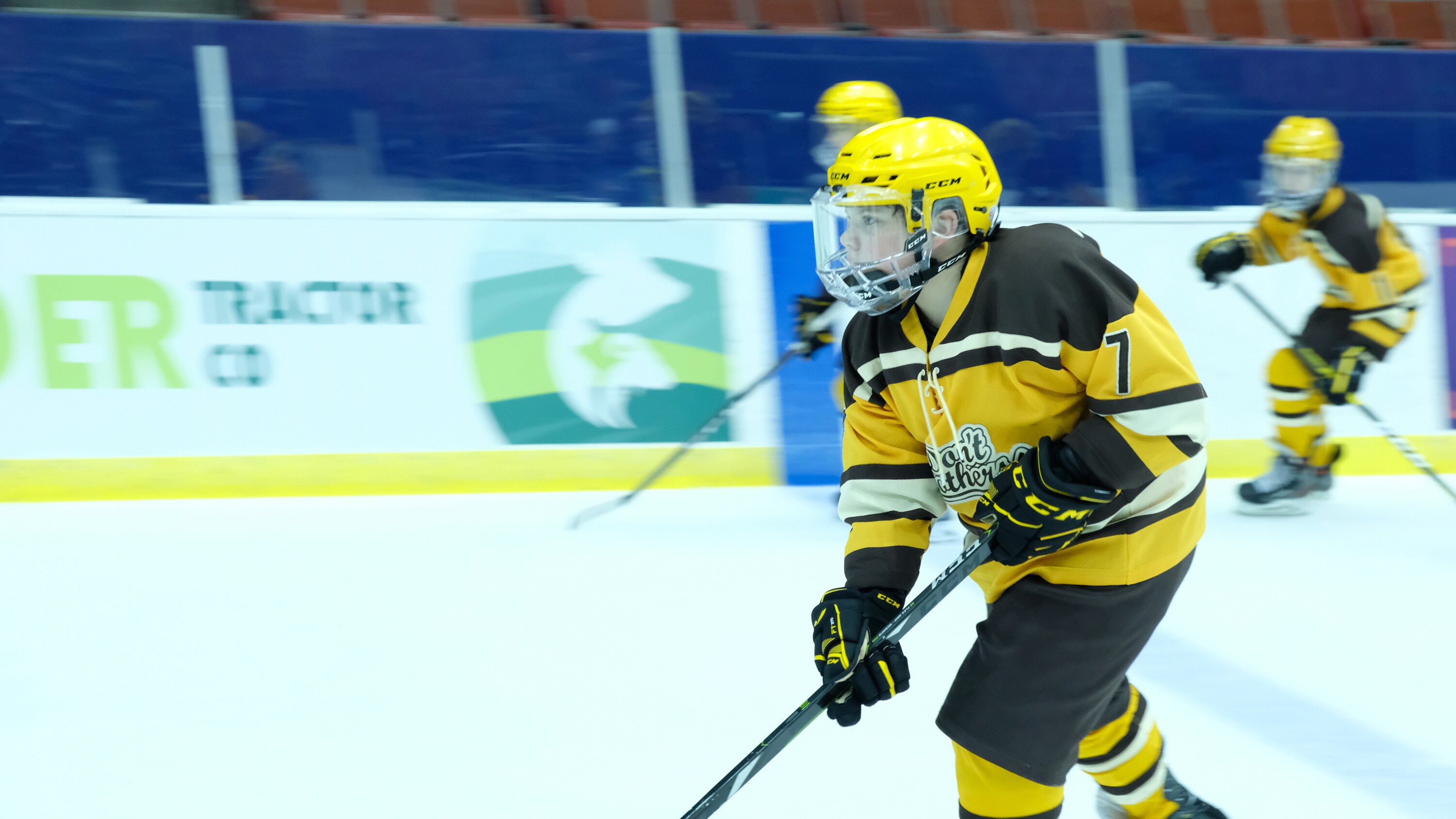 THE MIGHTY DUCKS: GAME CHANGERS - "State of Play" - The Don’t Bothers are forced to choose what’s really important, as they face the Ducks at States. (Disney/Liane Hentscher) MAXWELL SIMPKINS