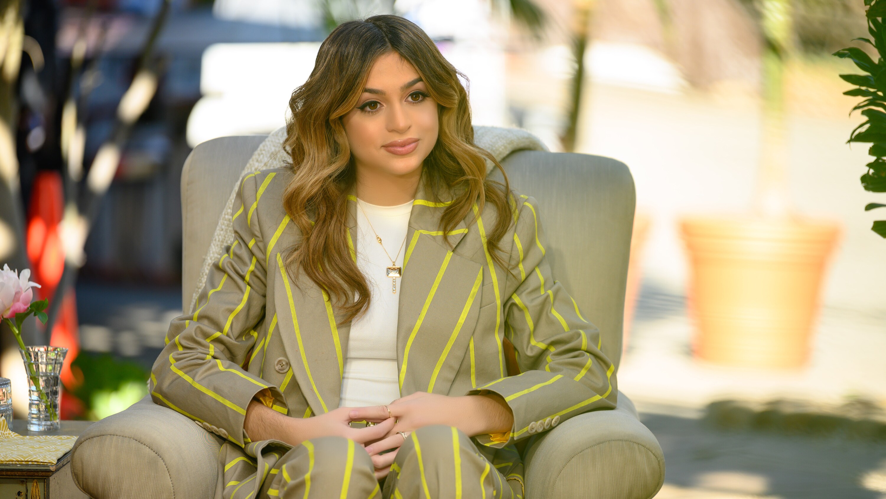 TURNING THE TABLES WITH ROBIN ROBERTS - "Episode 102” - Melissa Etheridge, Betsy Johnson, Josie Totah. (Disney/Richard Harbaugh) JOSIE TOTAH
