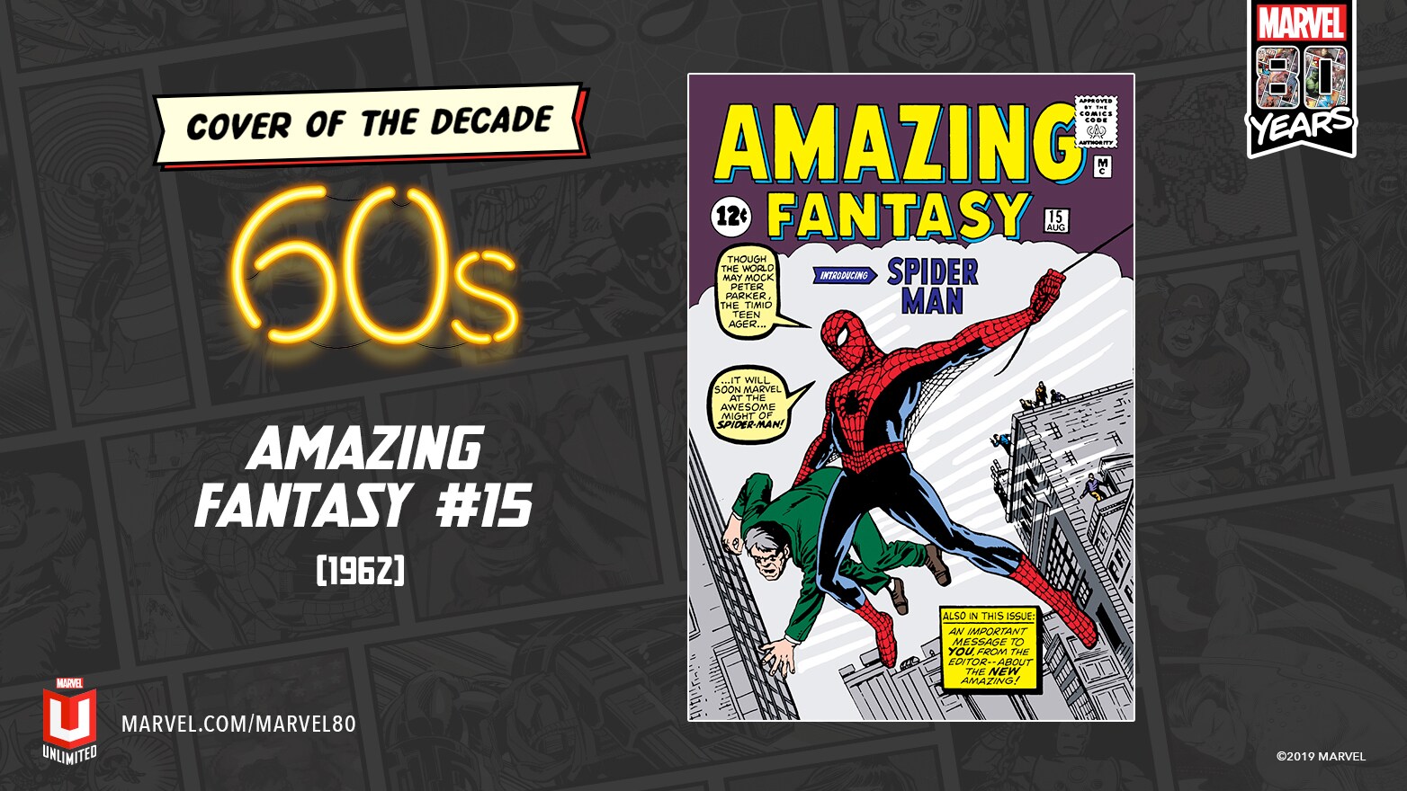 Marvel Comics 1960s Cover Of The Decade