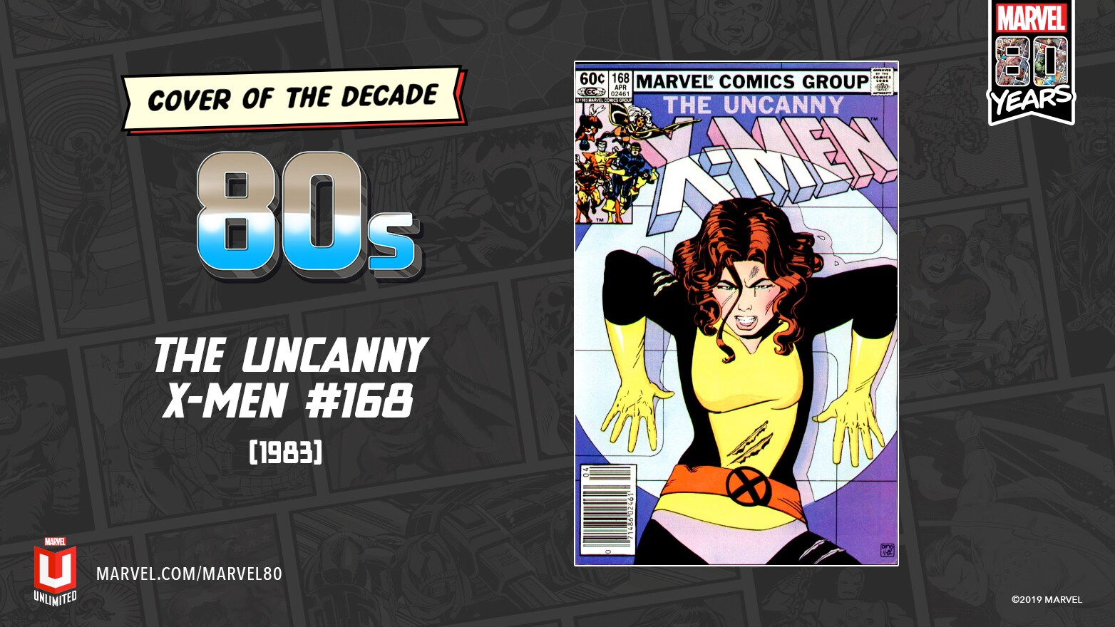 Marvel Comics 1980s Cover Of The Decade