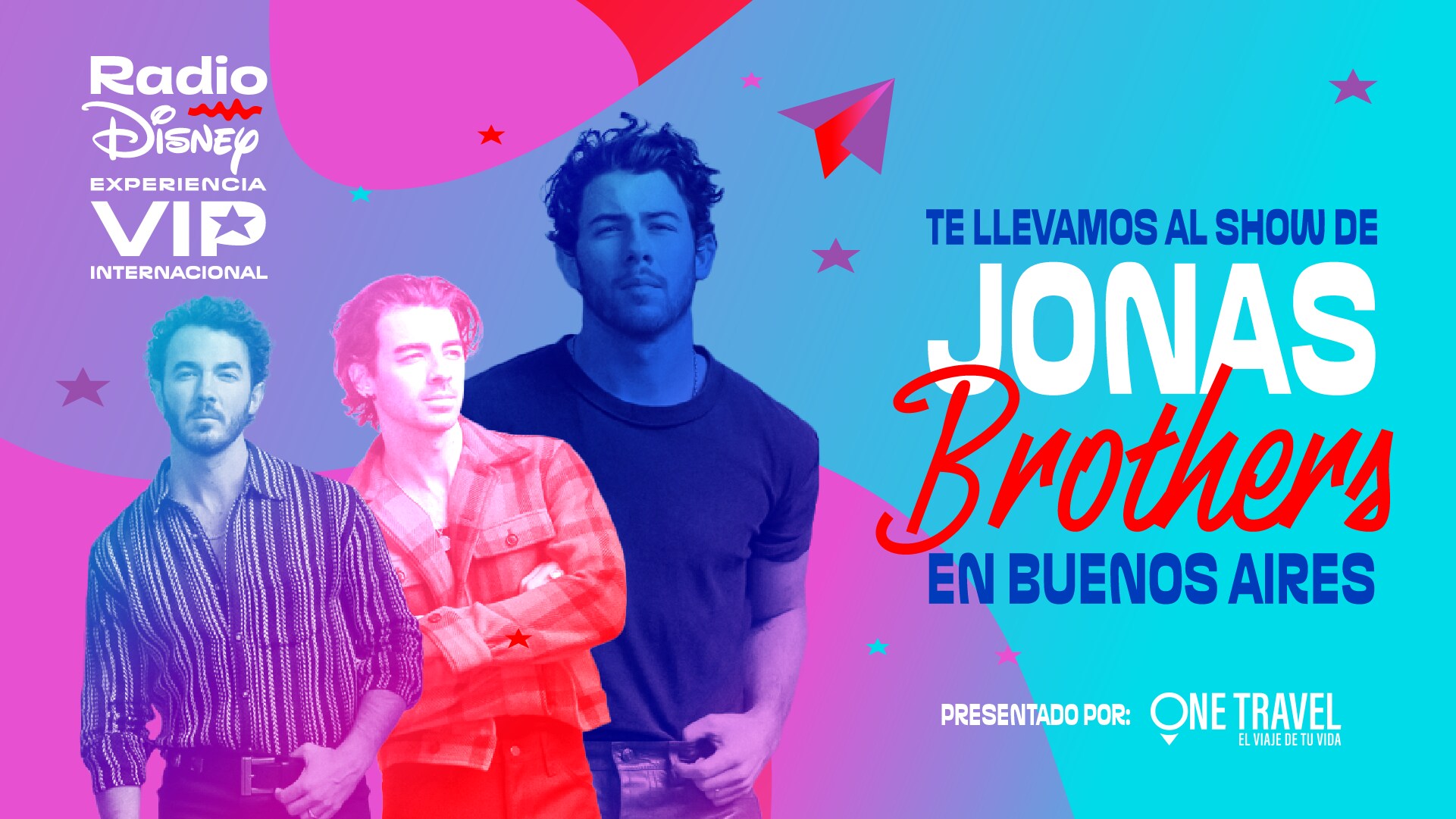 Tu radio te invita a vivir la experiencia VIP internacional de los Jonas Brothers en Buenos Aires 