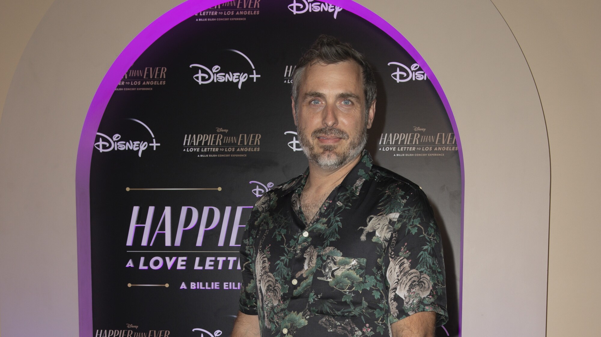 HAPPIER THAN EVER: A LOVE LETTER TO LOS ANGELES - Stars celebrated at the drive-in world premiere of the Disney+ original film, “Happier Than Ever: A Love Letter to Los Angeles,” a Billie Eilish concert experience, at The Grove in Los Angeles, Calif., Monday, August 30, 2021. (Disney/Kyusung Gong) PATRICK OSBORNE