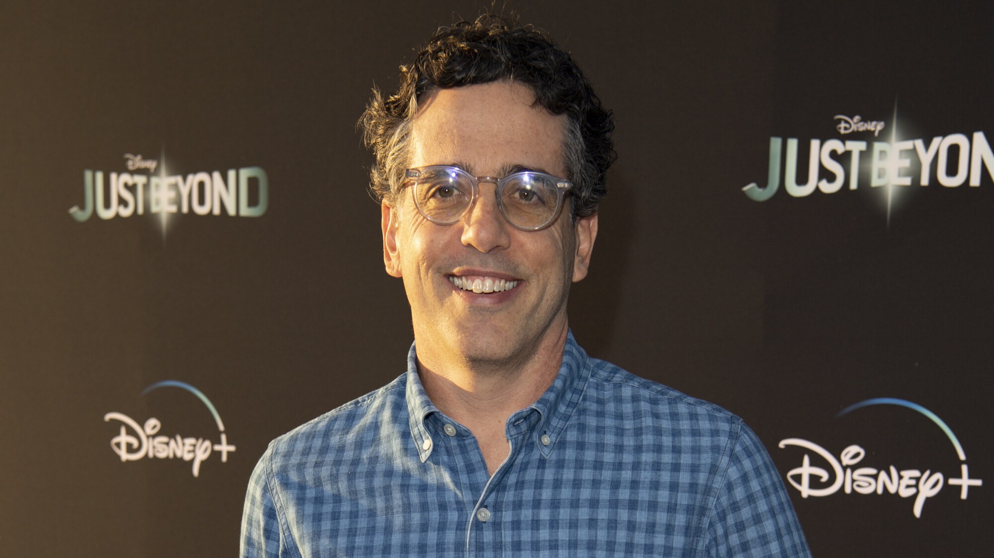 JUST BEYOND - Stars of the R.L. Stine inspired Disney+ Original series "Just Beyond" attended the Drive-In Premiere Event at West Los Angeles College, Tuesday, October 12. All episodes of "Just Beyond" are available to stream Wednesday, October 13 on Disney+. (Disney/Richard Harbaugh) DAVID WALPERT (EXECUTIVE PRODUCER)