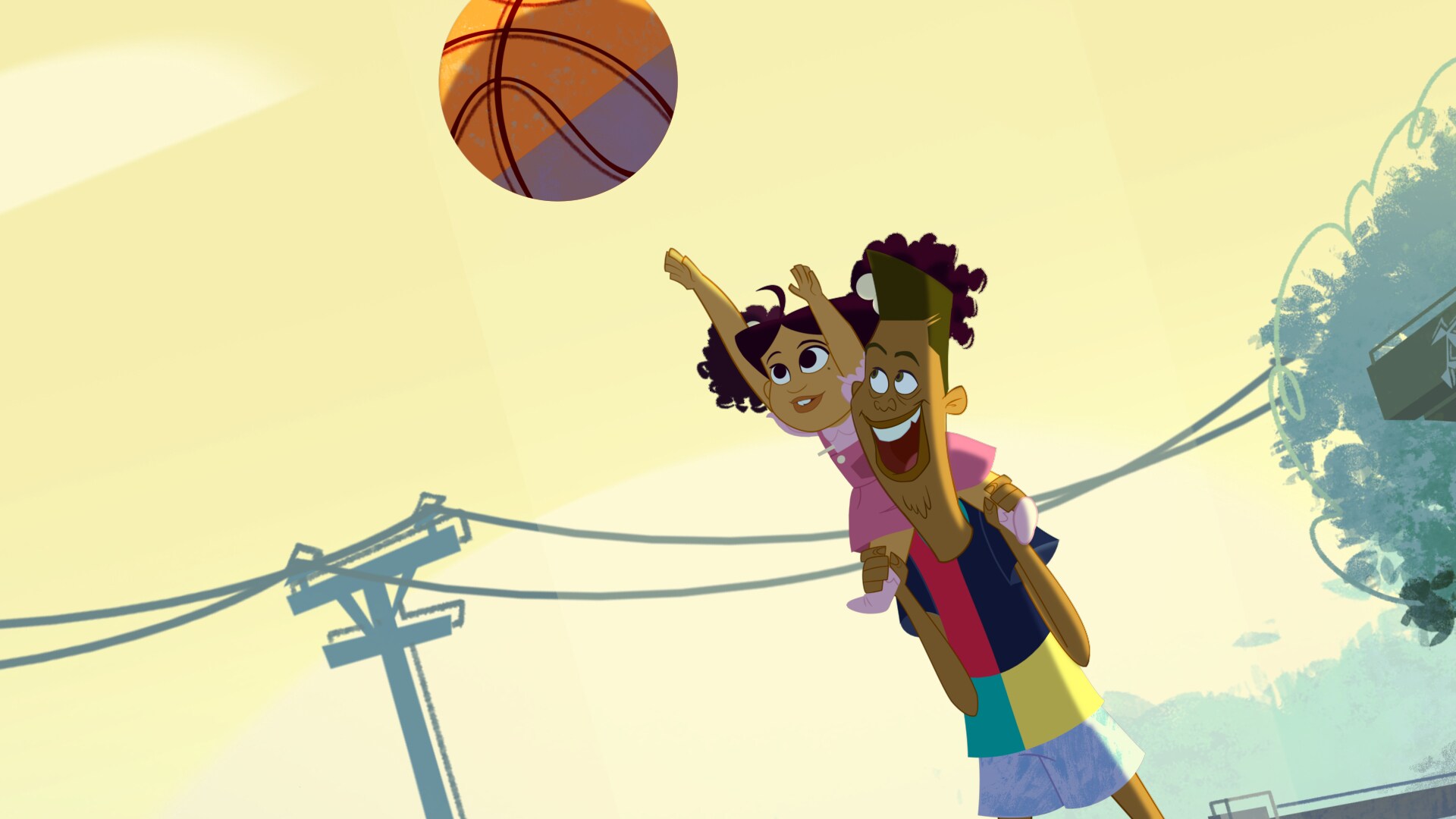 THE PROUD FAMILY: LOUDER AND PROUDER - "It All Started with an Orange Basketball" (Disney) PENNY, OSCAR