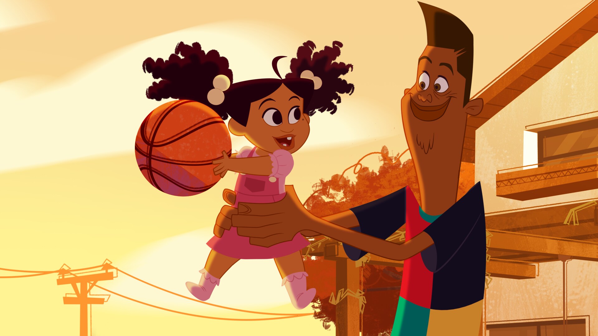 THE PROUD FAMILY: LOUDER AND PROUDER - "It All Started with an Orange Basketball" (Disney) PENNY, OSCAR