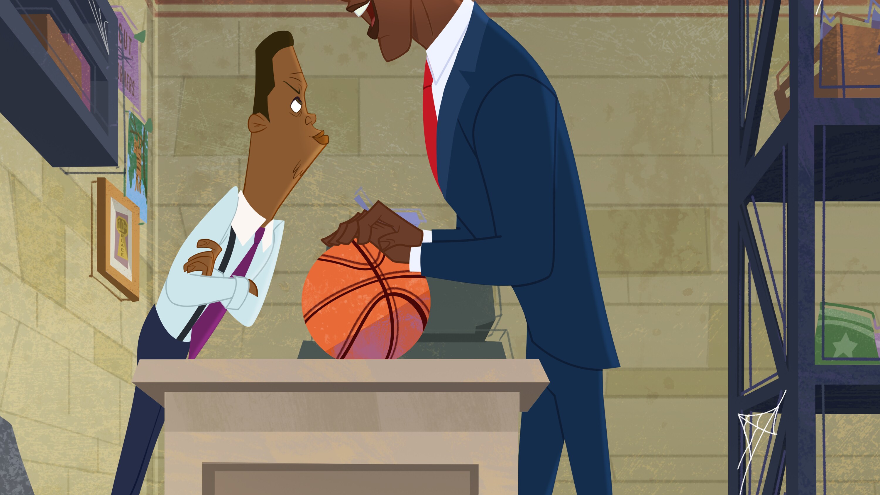 THE PROUD FAMILY: LOUDER AND PROUDER - "It All Started with an Orange Basketball" (Disney) OSCAR, WIZARD KELLY