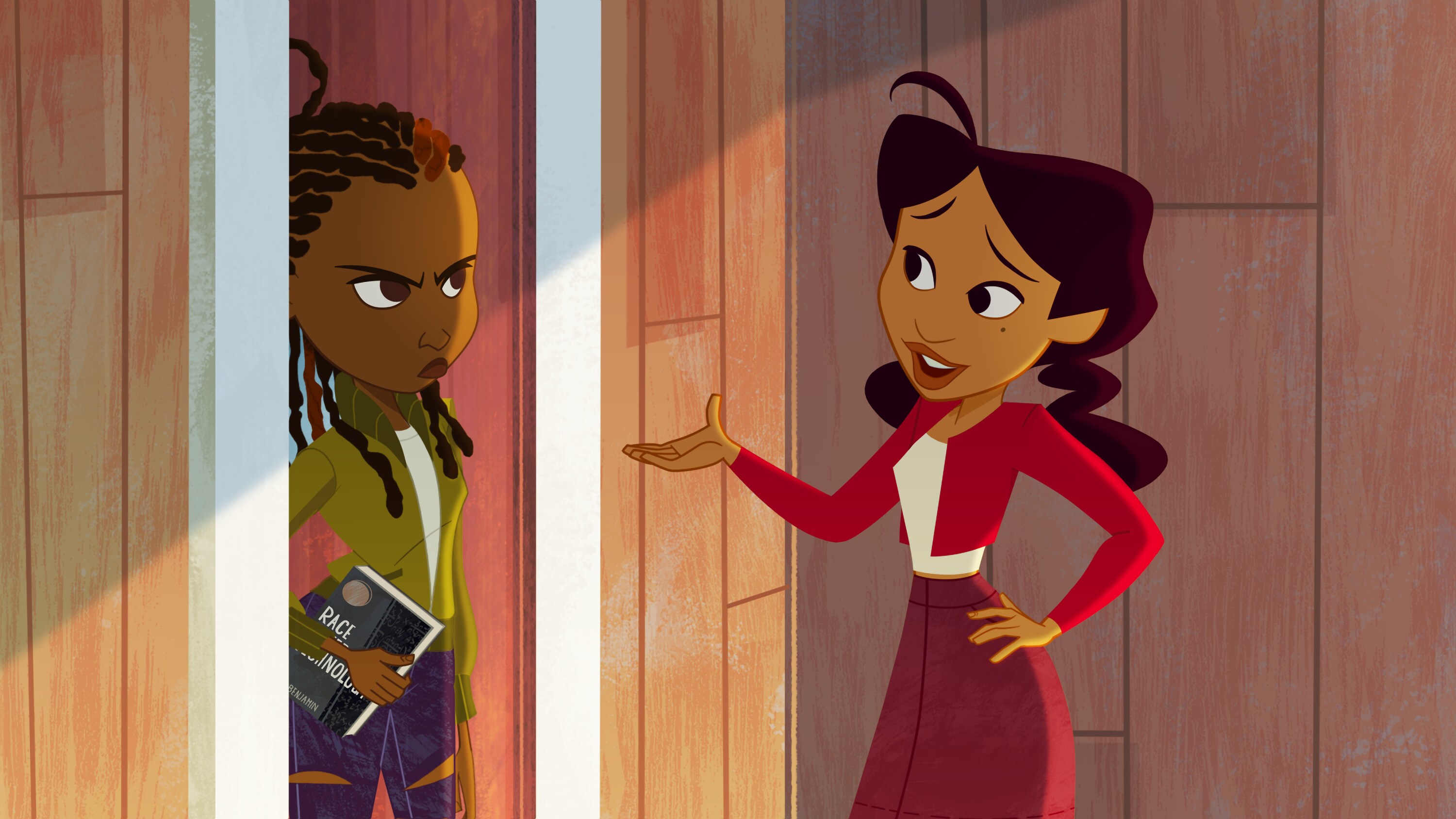 THE PROUD FAMILY: LOUDER AND PROUDER - “New Kids on the Block” (Disney) MAYA LEIBOWITZ-JENKINS, PENNY PROUD