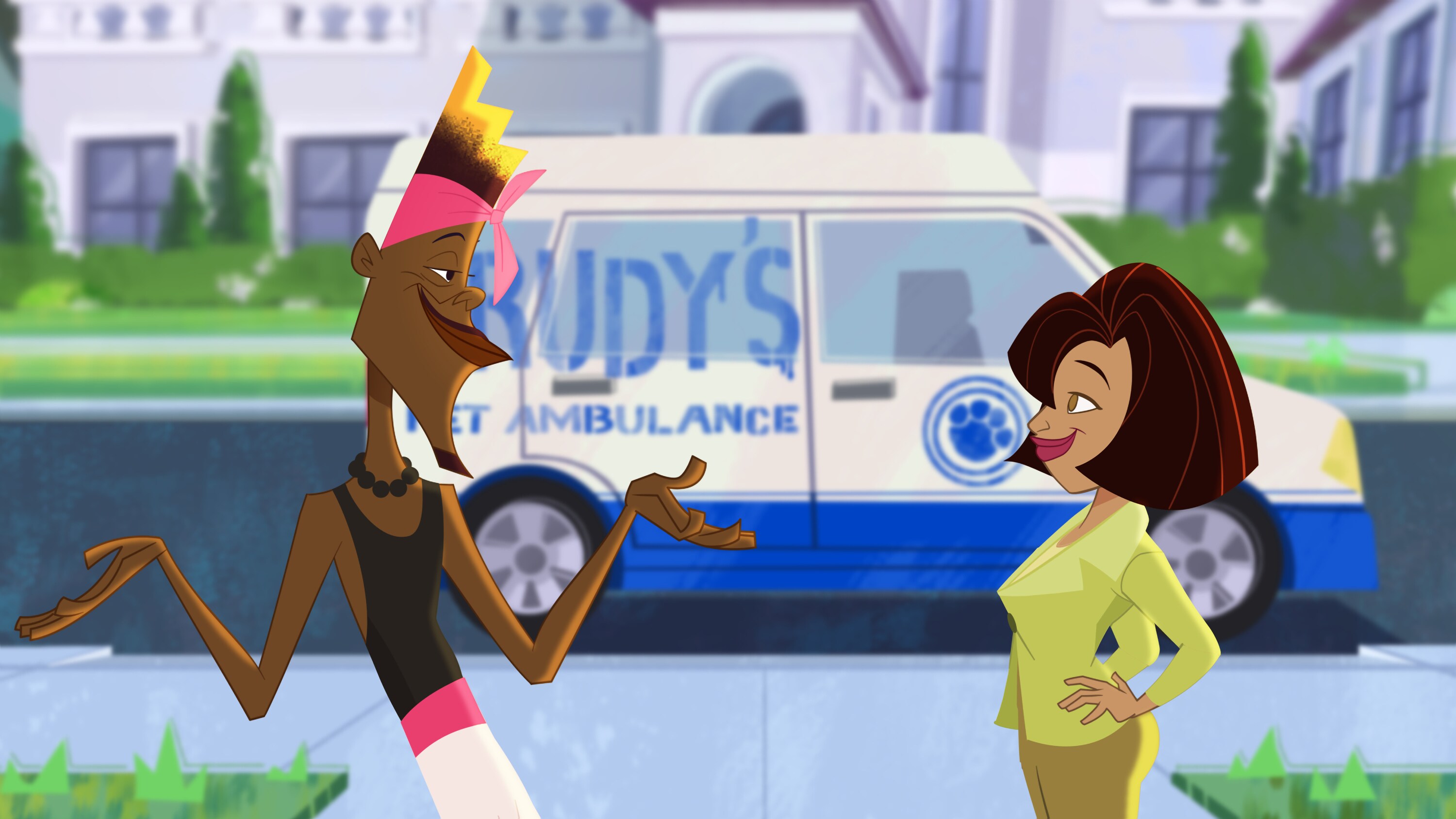 THE PROUD FAMILY: LOUDER AND PROUDER - “New Kids on the Block” (Disney) UNCLE BOBBY, TRUDY PROUD
