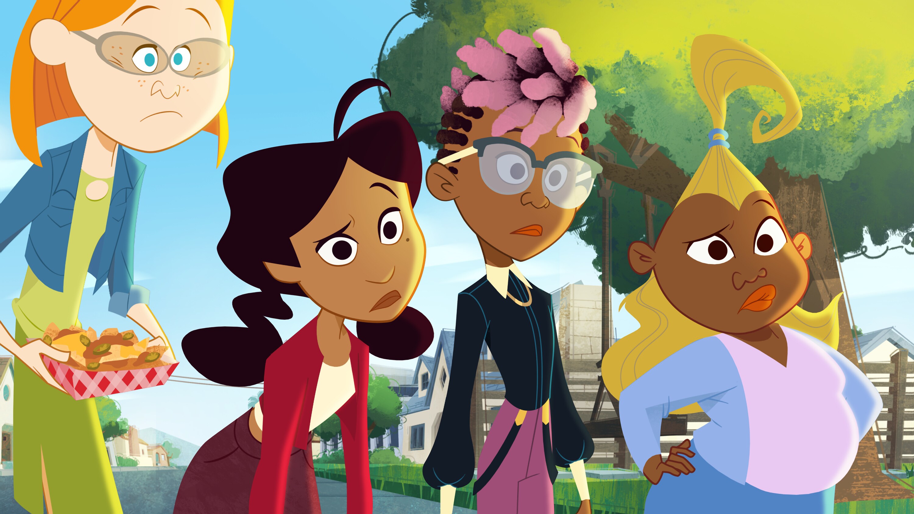 THE PROUD FAMILY: LOUDER AND PROUDER - “New Kids on the Block” (Disney) ZOEY, PENNY, MICHAEL, DIJONAY