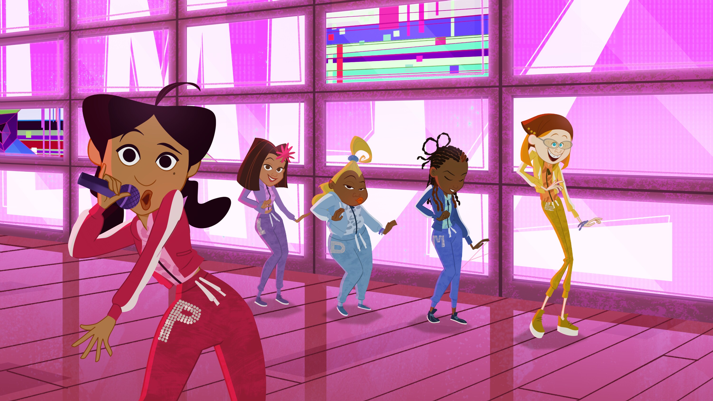 THE PROUD FAMILY: LOUDER AND PROUDER - "SnackLand" (Disney) PENNY, LACIENEGA, DIJONAY, MAYA, ZOEY