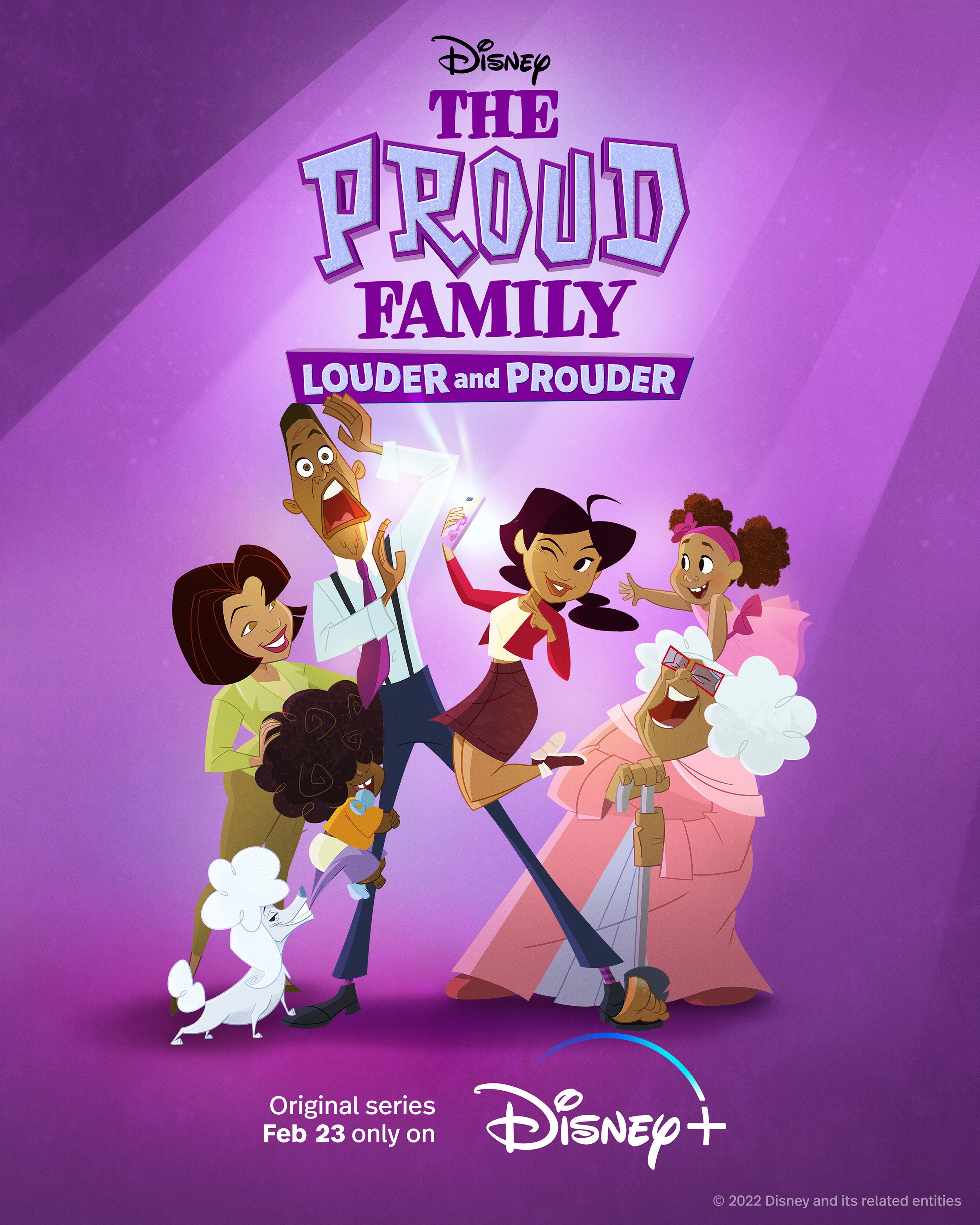 The Proud Family: Louder & Prouder Key Art